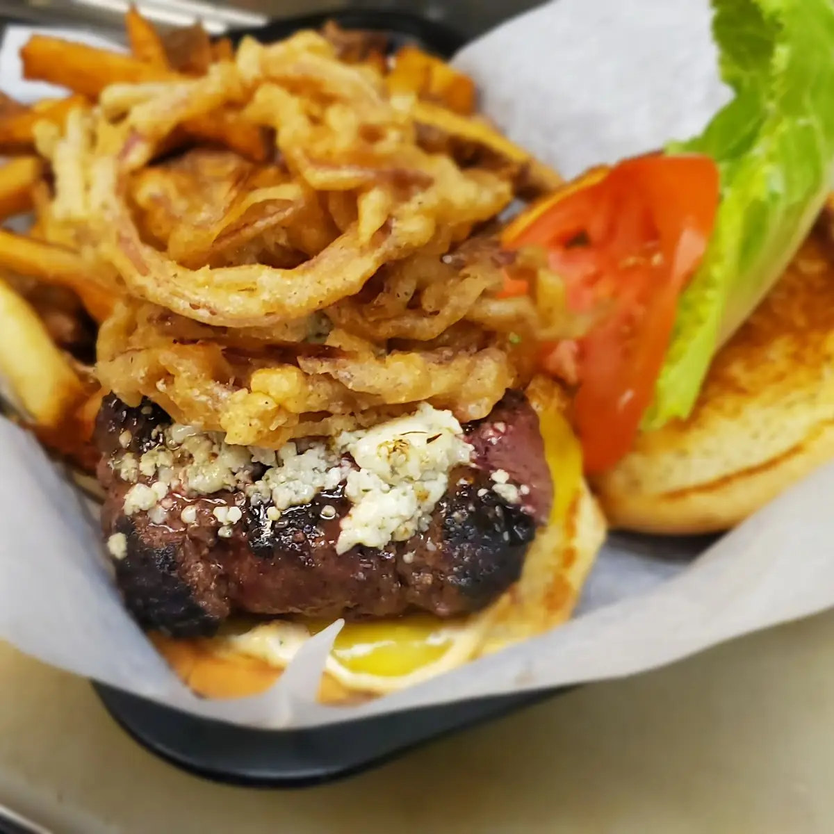Blue Cheese Burger