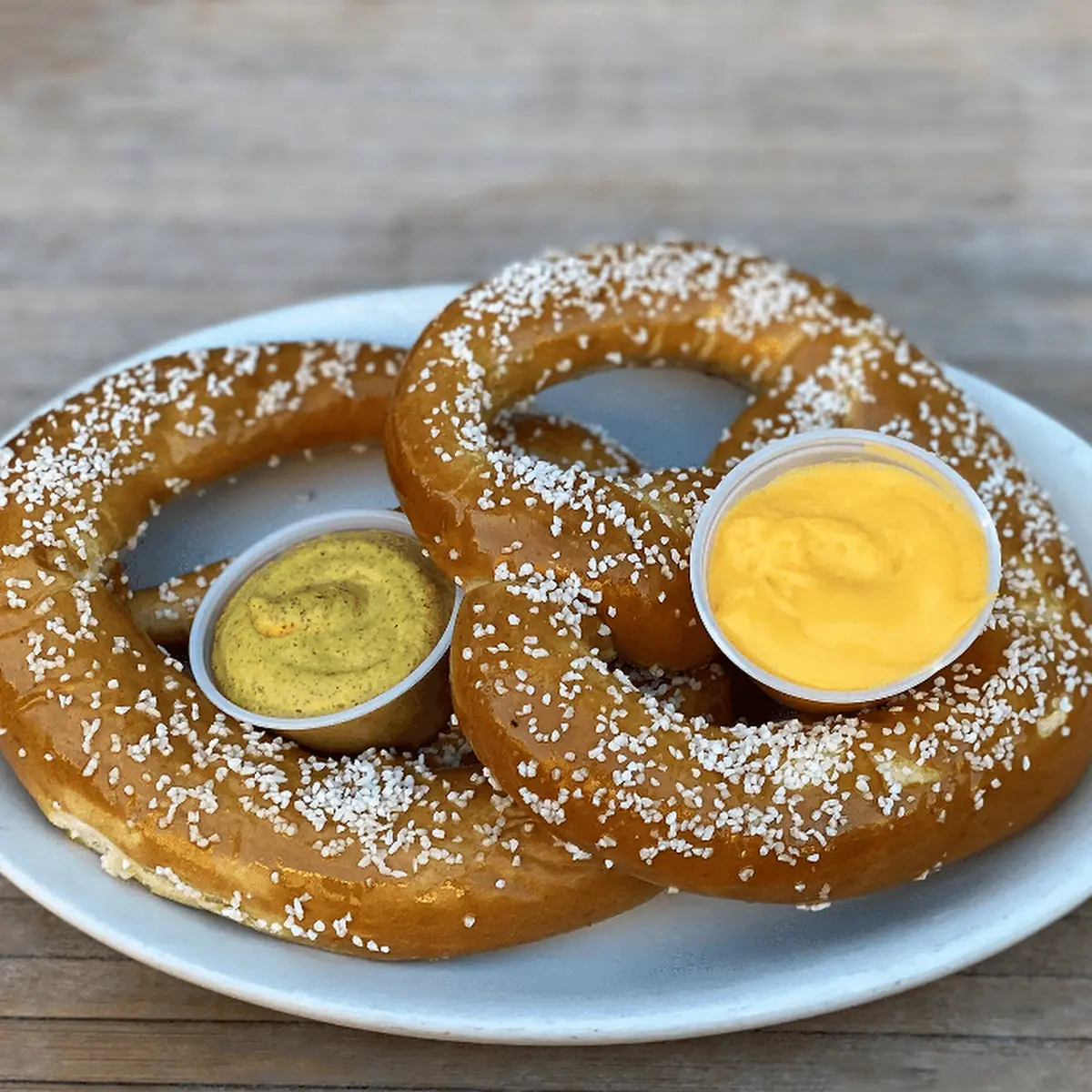 Two Soft Pretzels