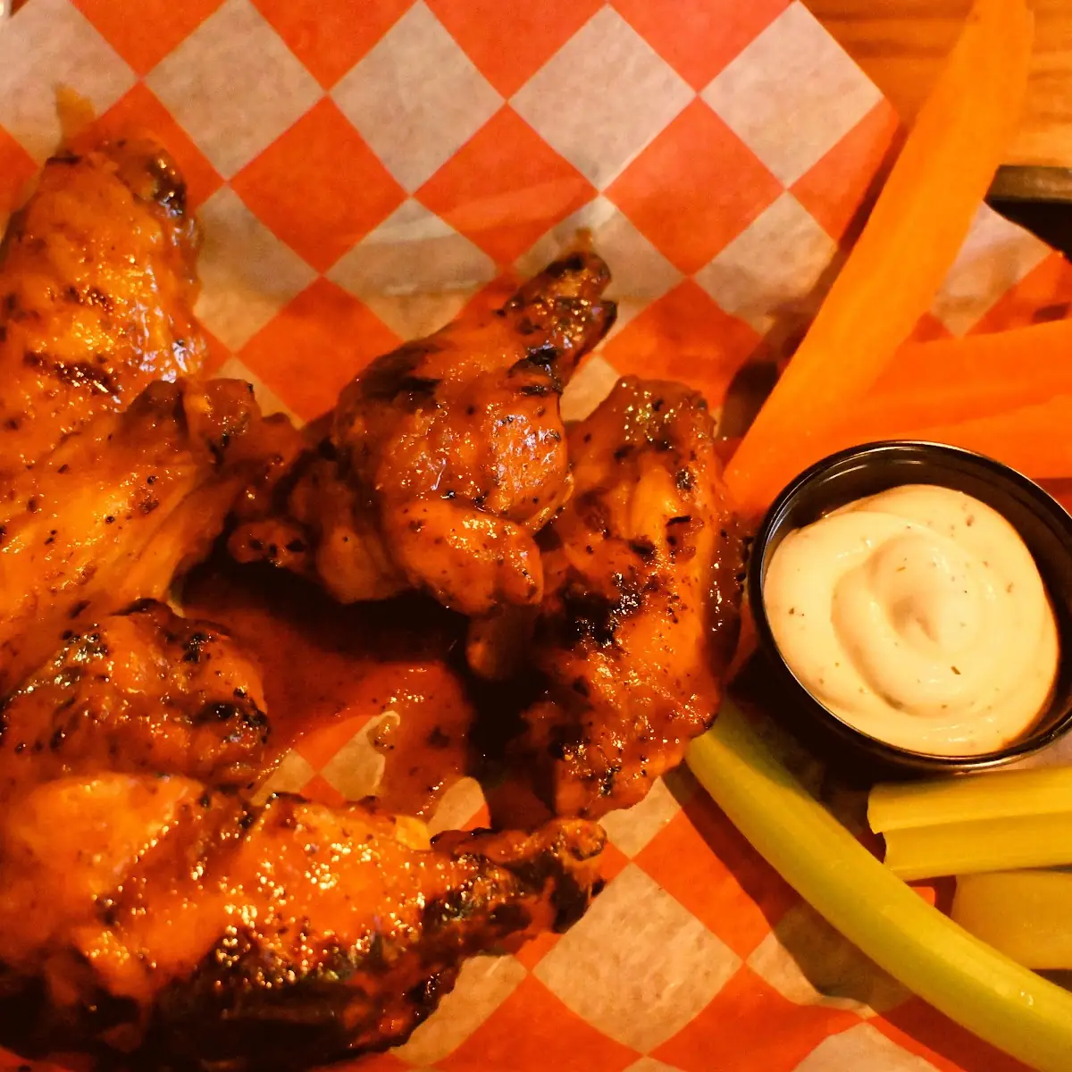 Wood-Grilled Chicken Wings