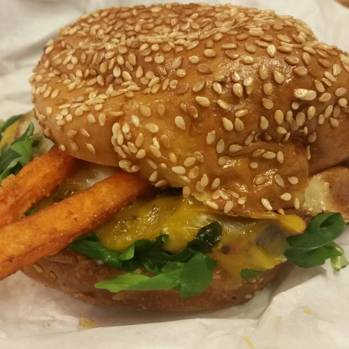 Burger Sweet Potato Fries