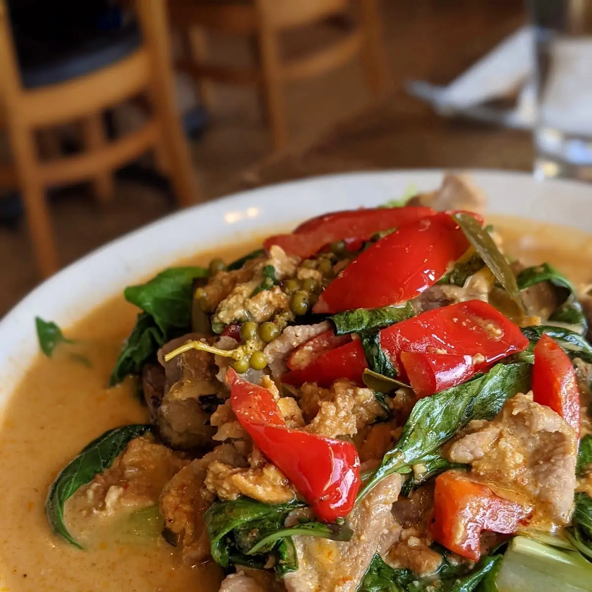 Thai Basil Beef and Eggplant