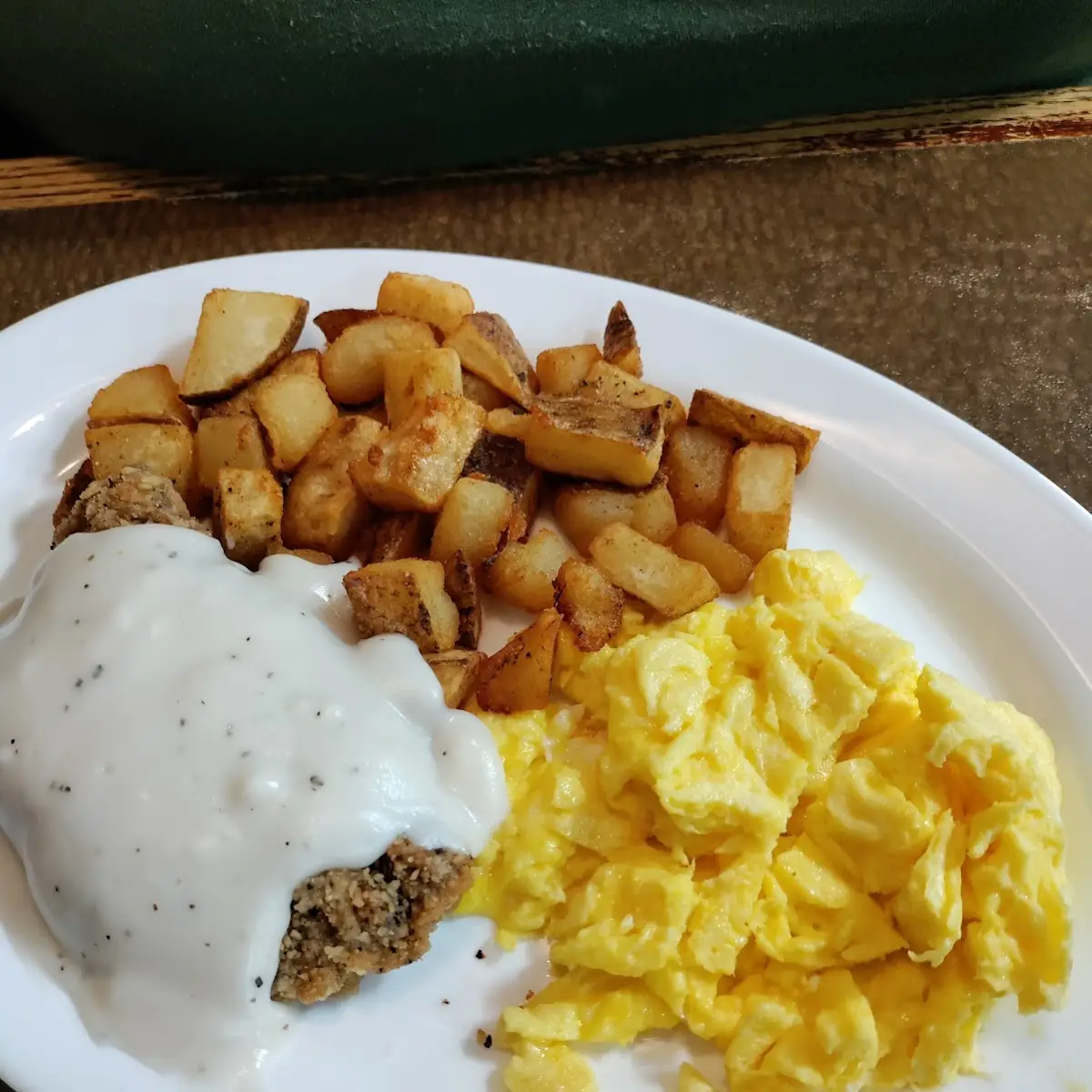 Country Fried Steak & Eggs