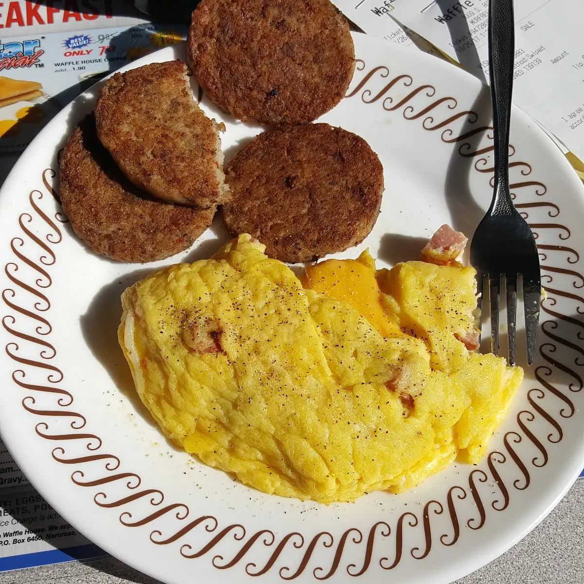 Ham and Cheese Omelet