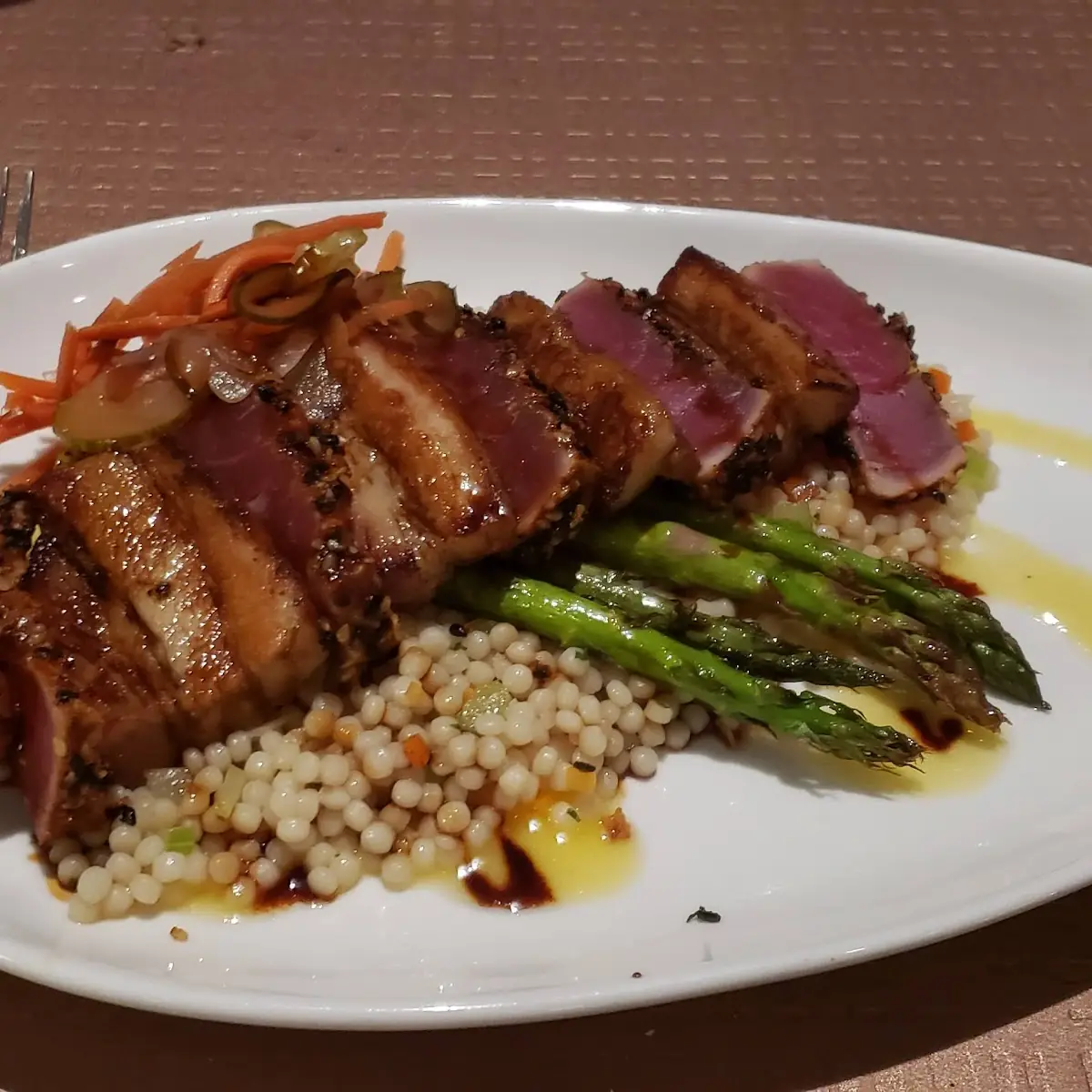 Tuna and Pork Belly