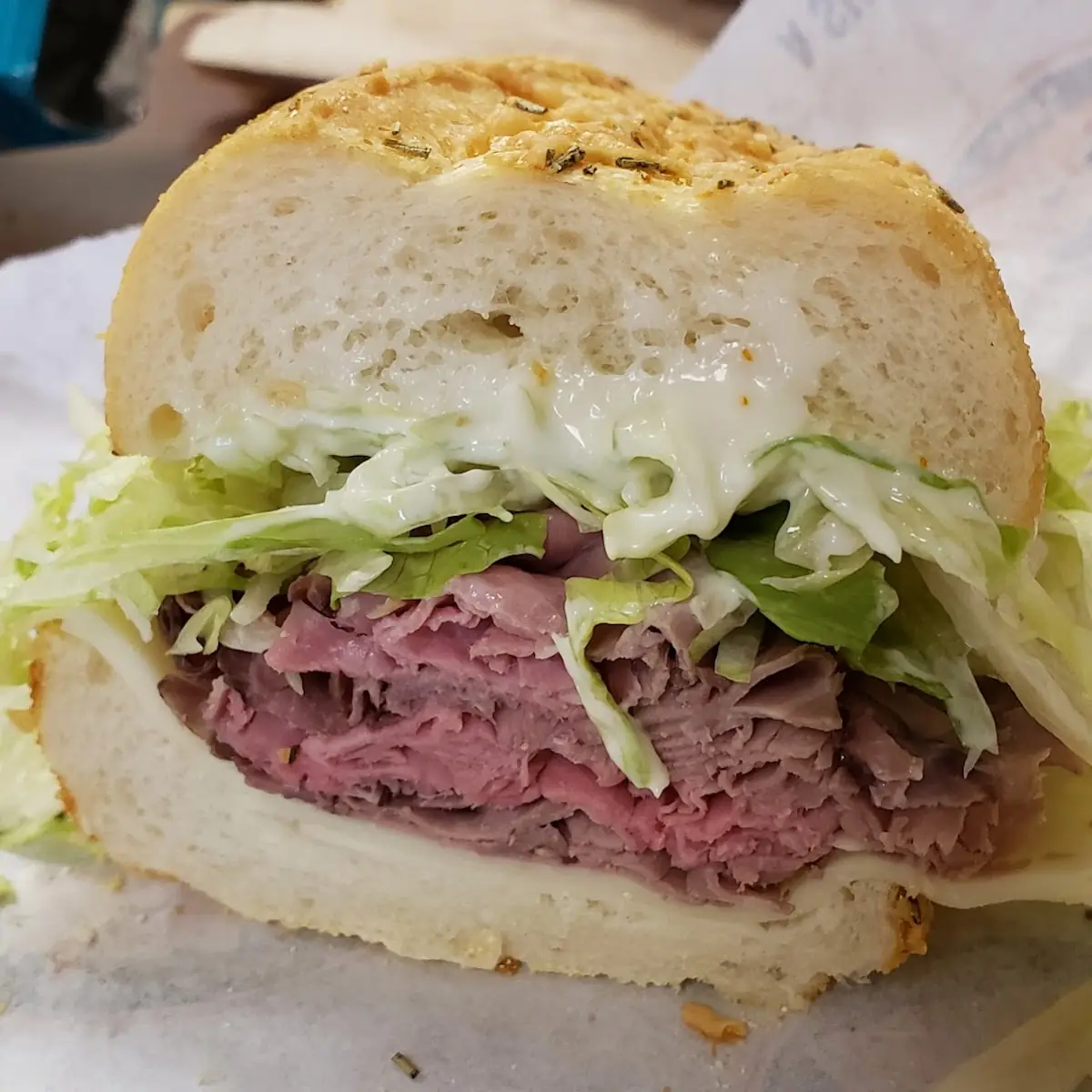Roast Beef and Provolone