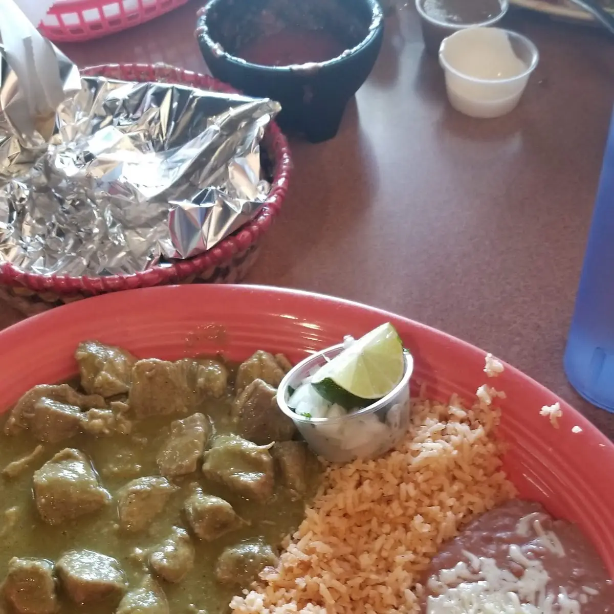 Chile Verde Plate