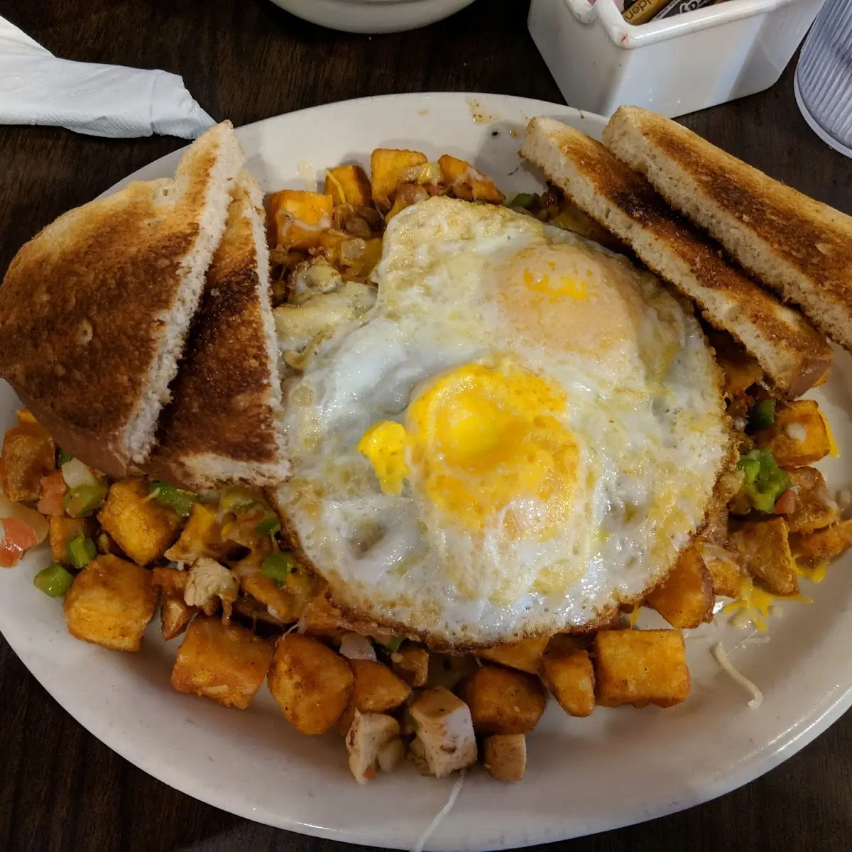 Ham & Egg Hashbrowns