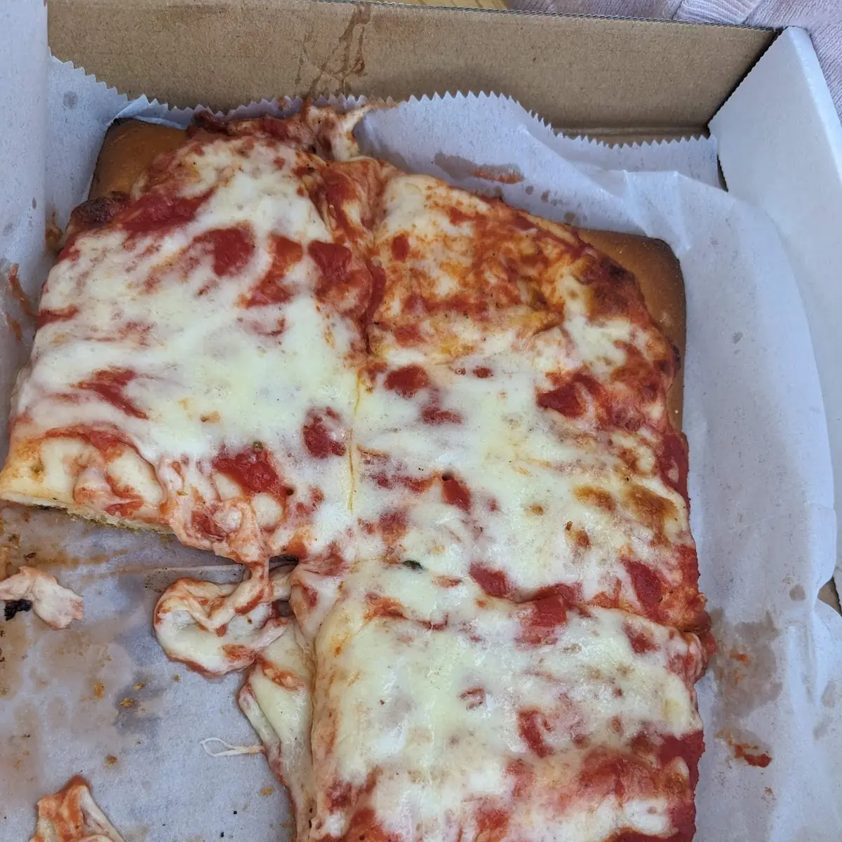 Gluten-Free Pizza Square
