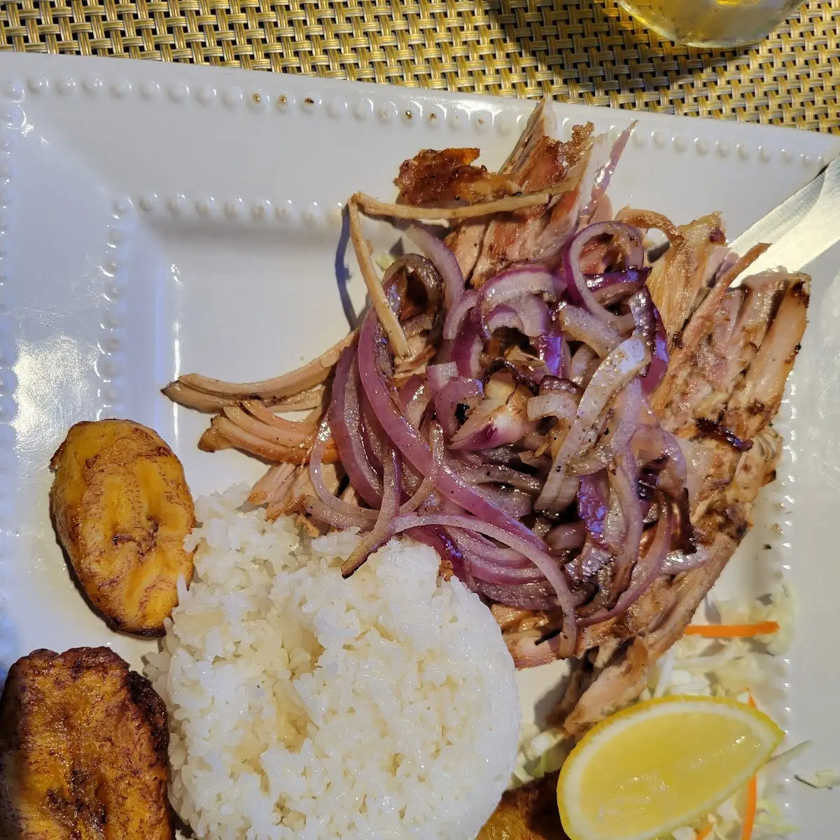 Rice & Beans Combo with Maduros