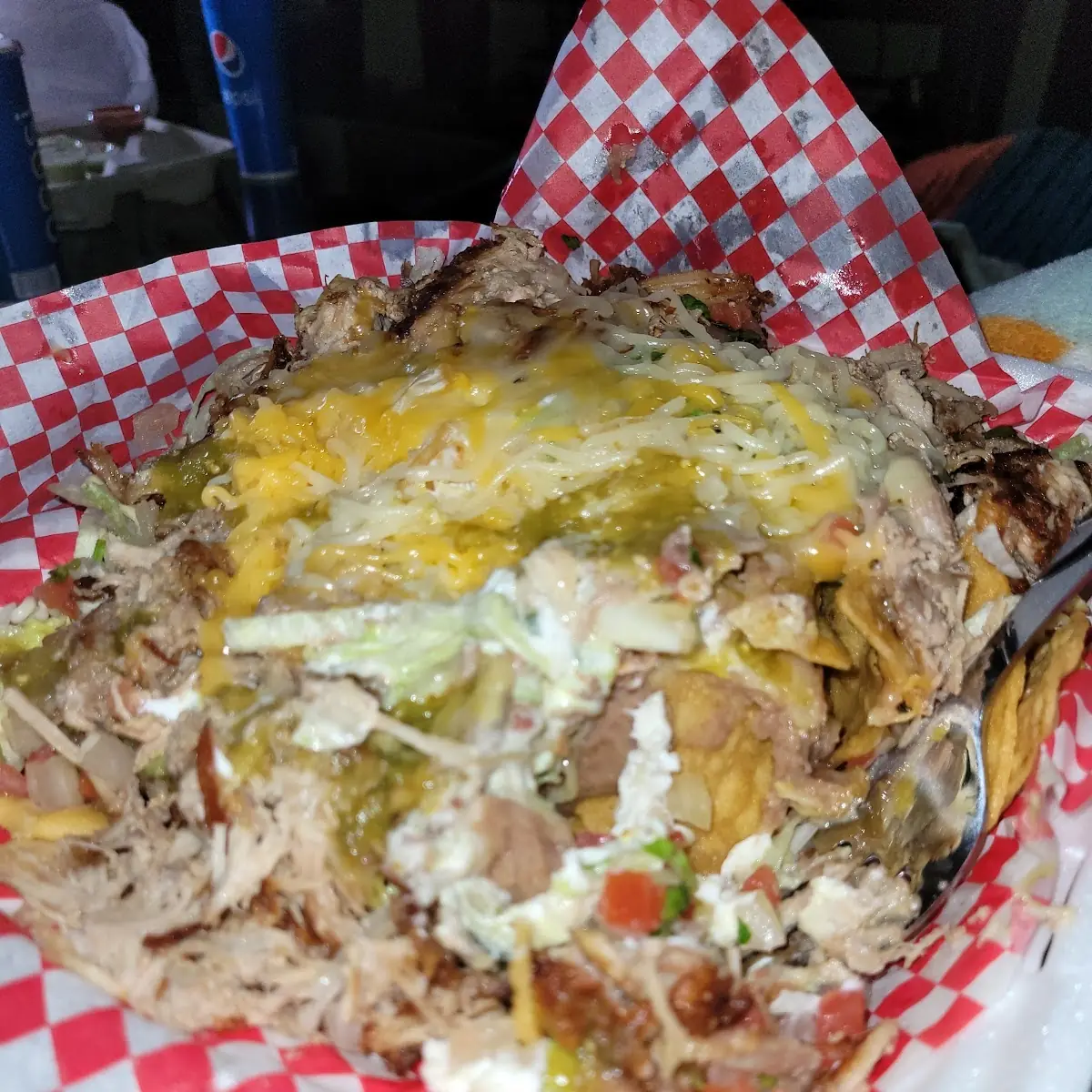 Carnitas Super Nachos Supreme