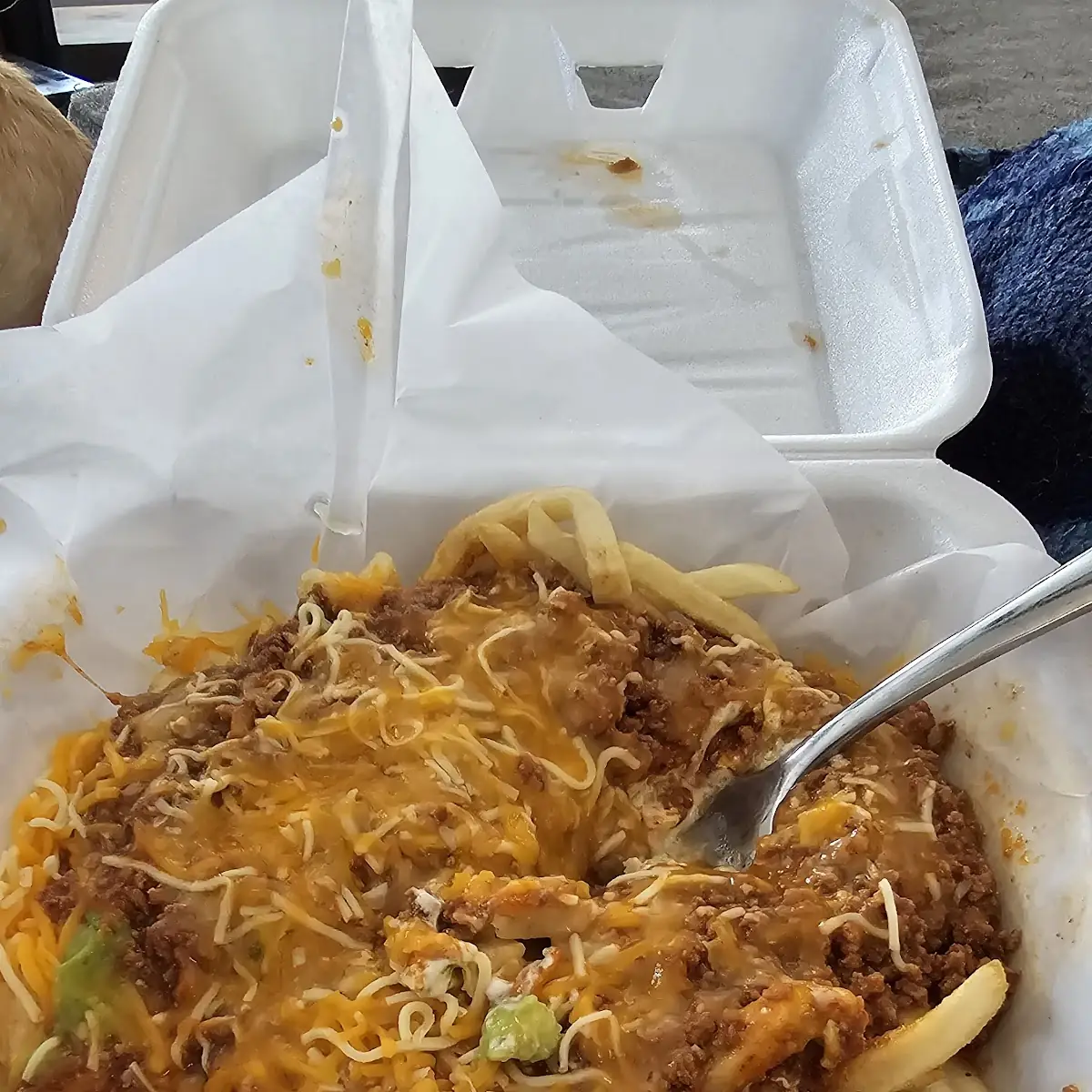 Loaded Fries with Cheese