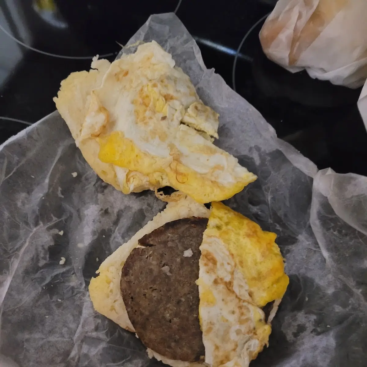 Sausage Egg Biscuit