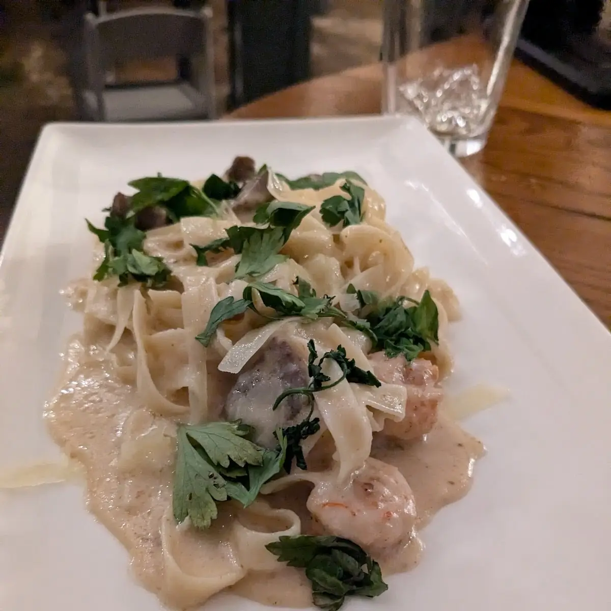 Shrimp Fettuccine Alfredo