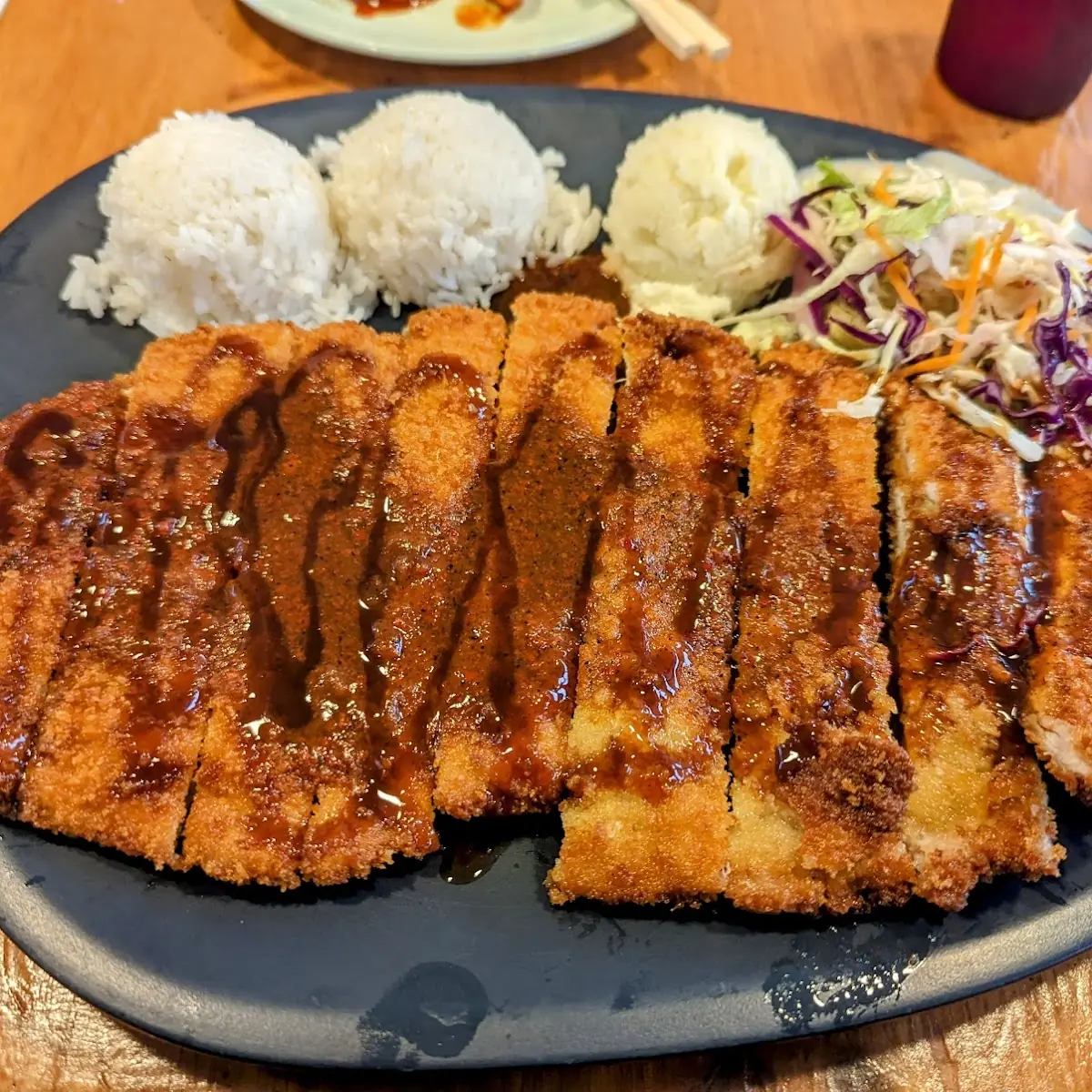 Pork Cutlet with Rice