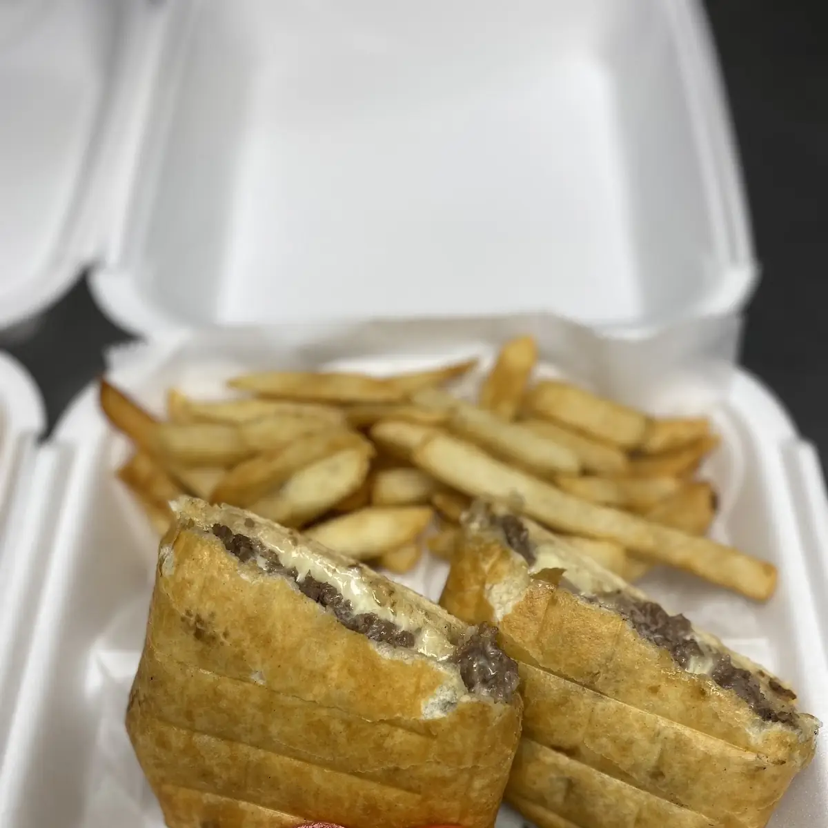 Deep Fried Philly Steak Sandwich