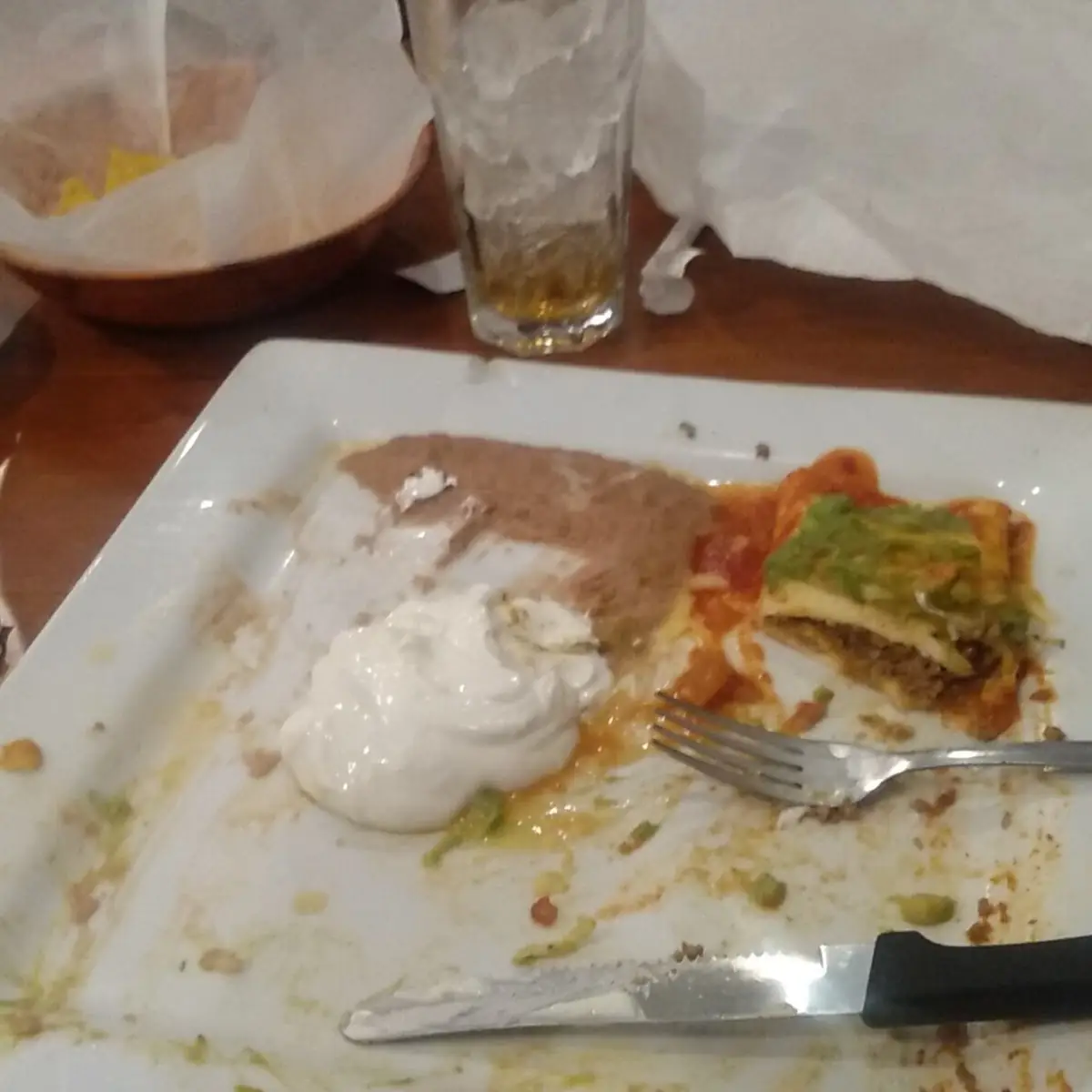 Beef Burrito and Chicken Quesadilla