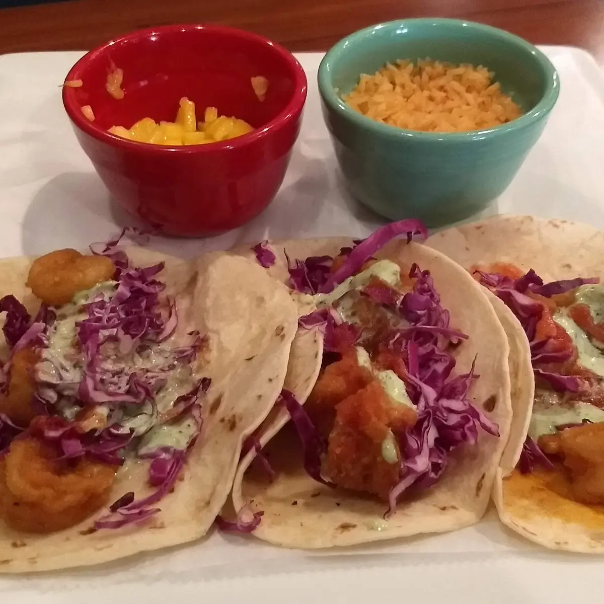 Shrimp Street Tacos