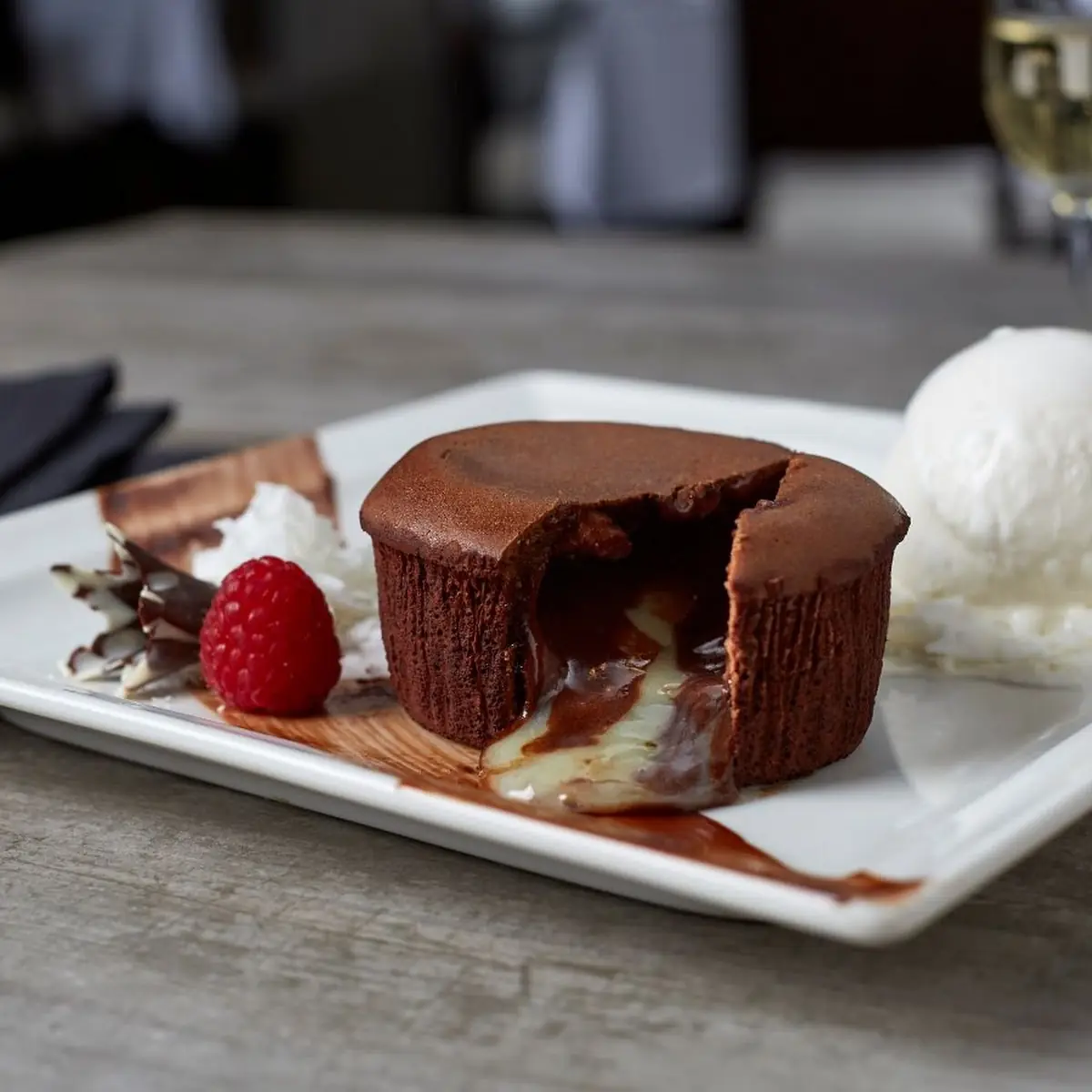 Chocolate Coconut Lava Cake