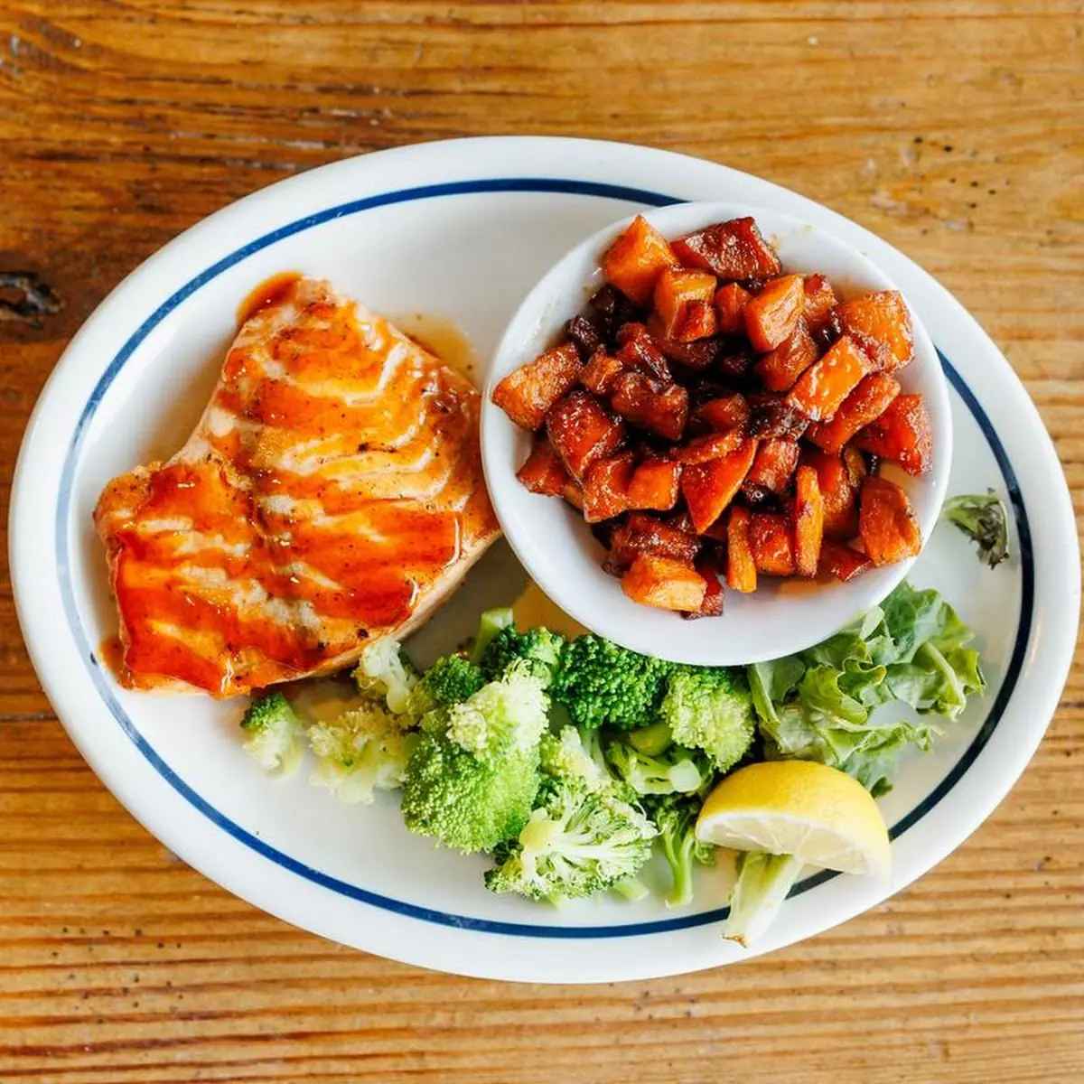 Smoked Sugar Glazed Salmon