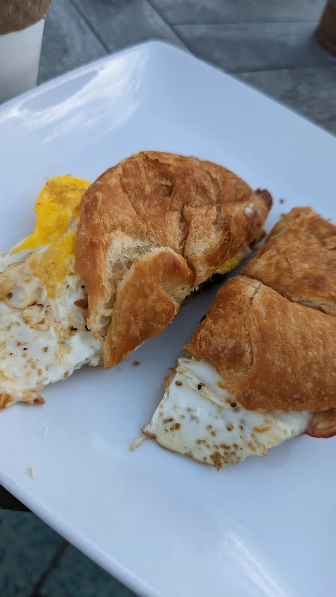 Bacon Egg Croissant Sandwich