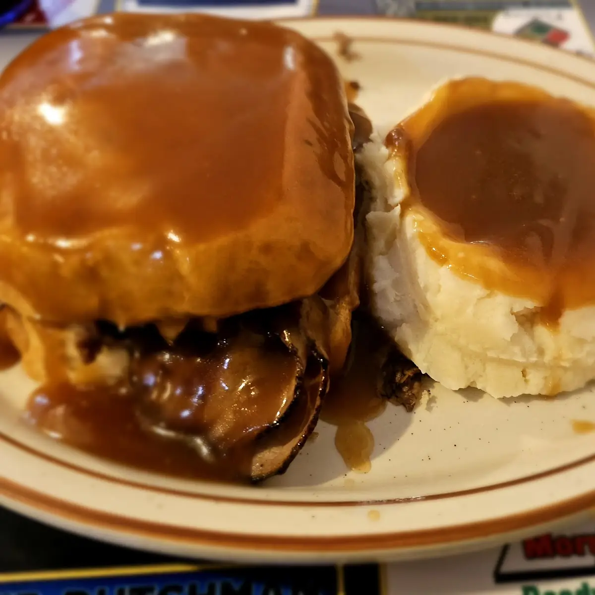 Hot Roast Beef Sandwich