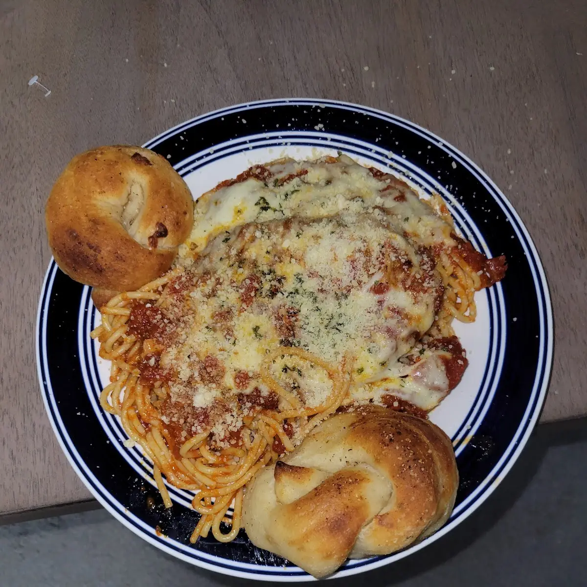 Chicken Parmesan with Spaghetti