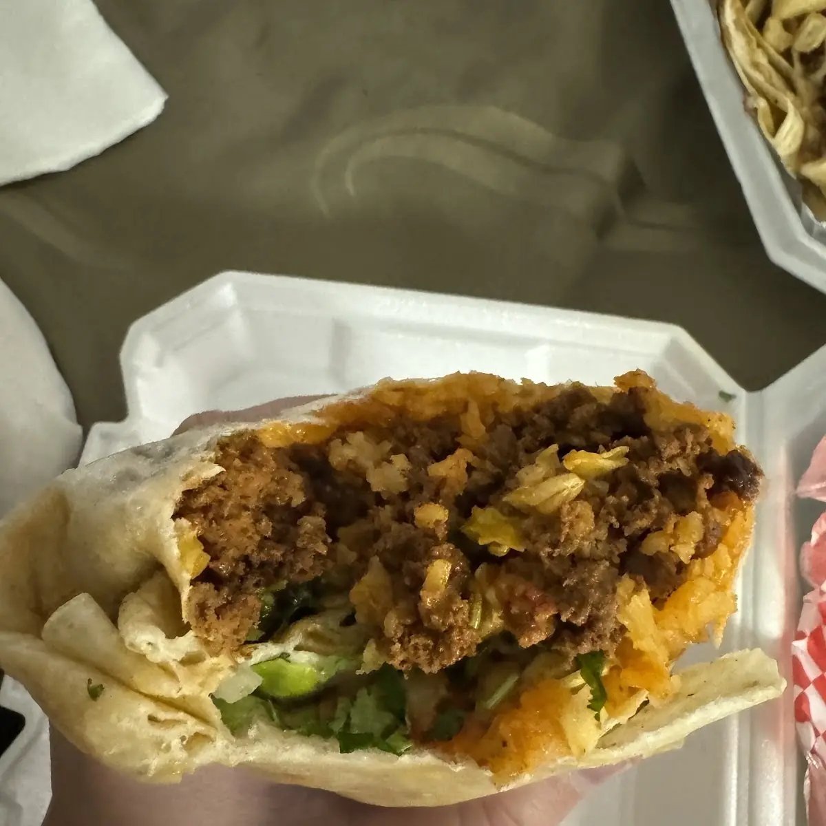 Chorizo Burrito