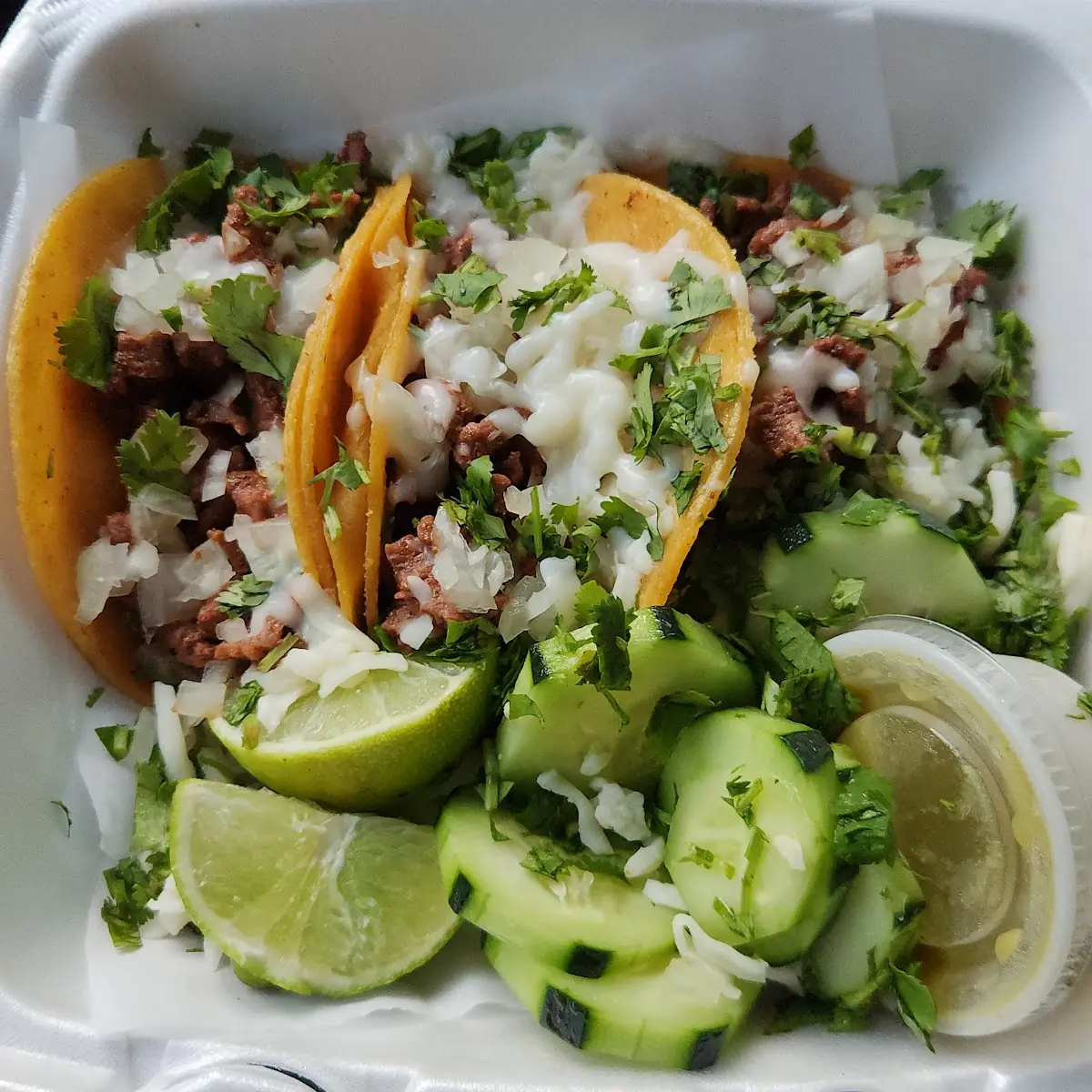 Mexican Street Tacos with Lime