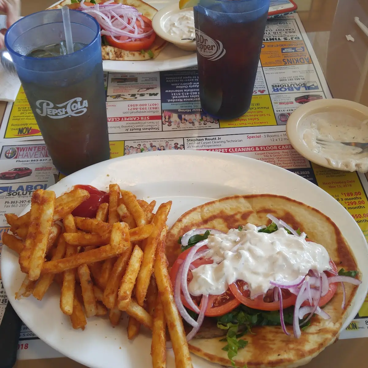 Gyro Sandwich