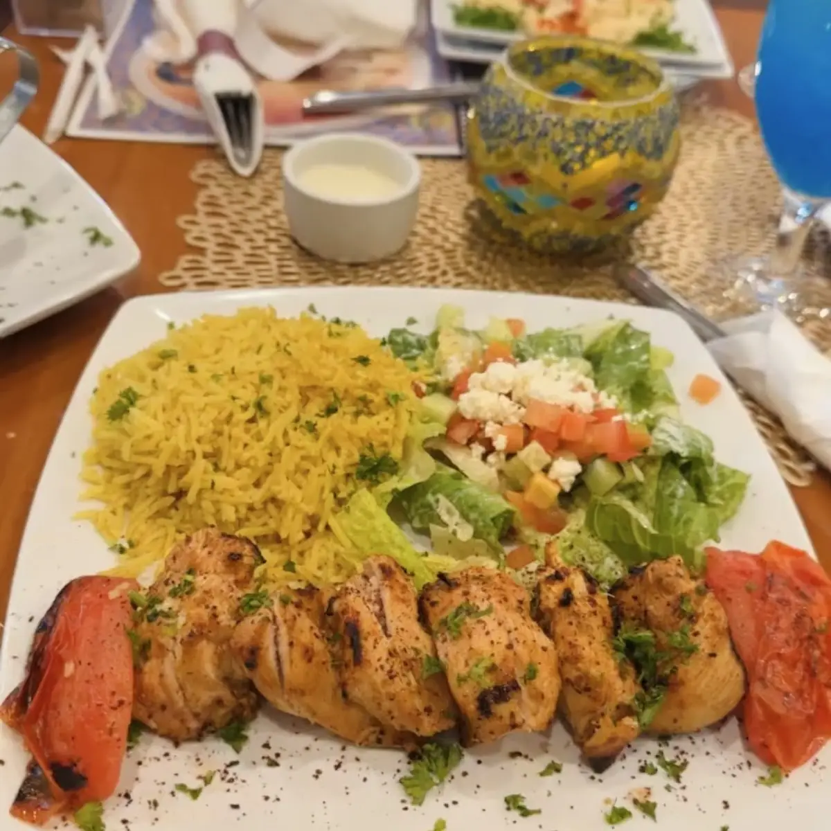Chicken Kebab Wrap