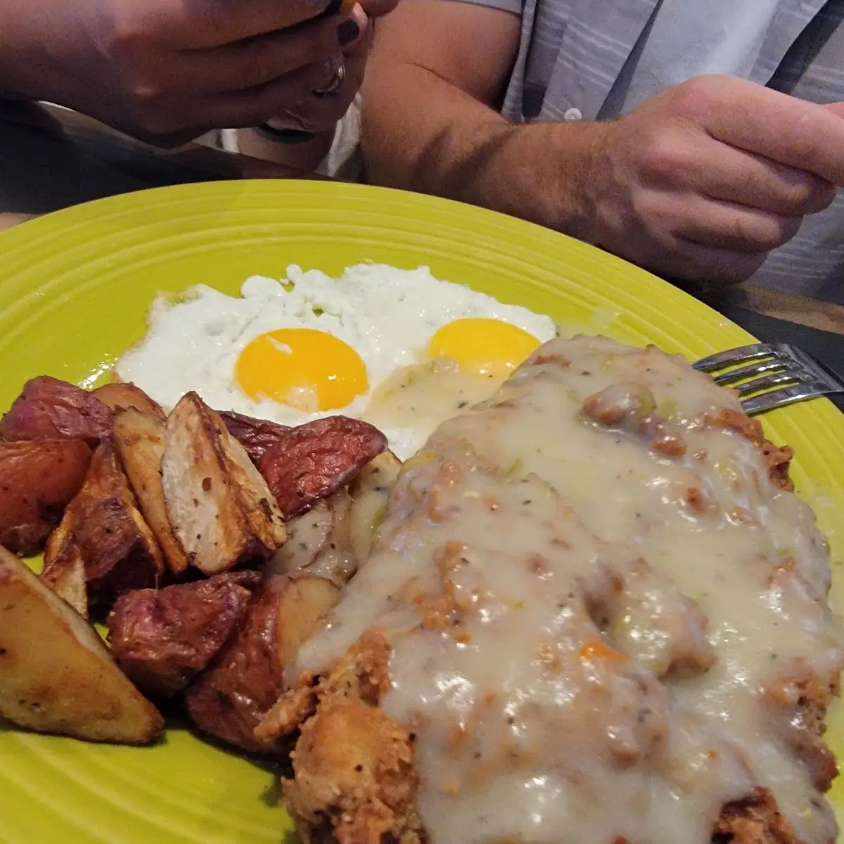 Country Fried Steak & Eggs