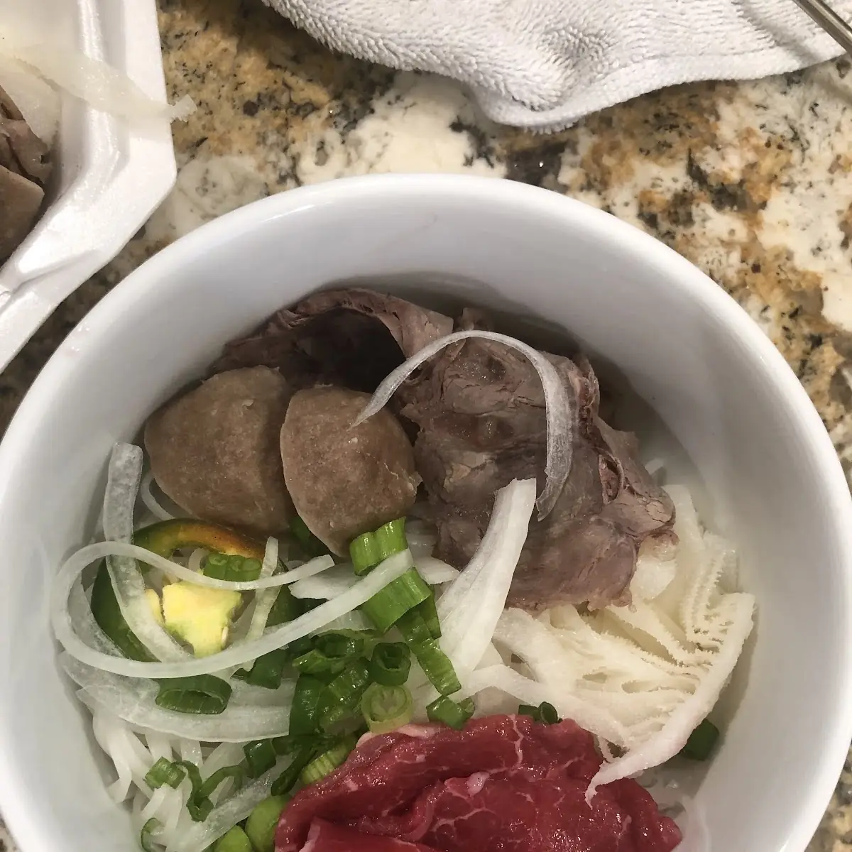 Raw Beef Slices