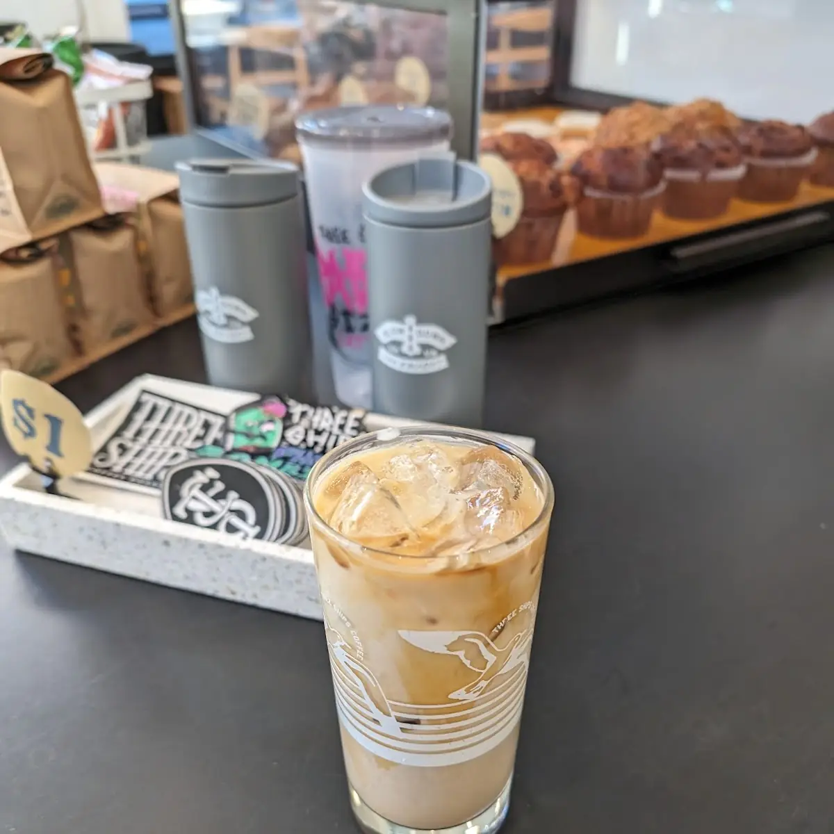 Iced Vanilla Latte