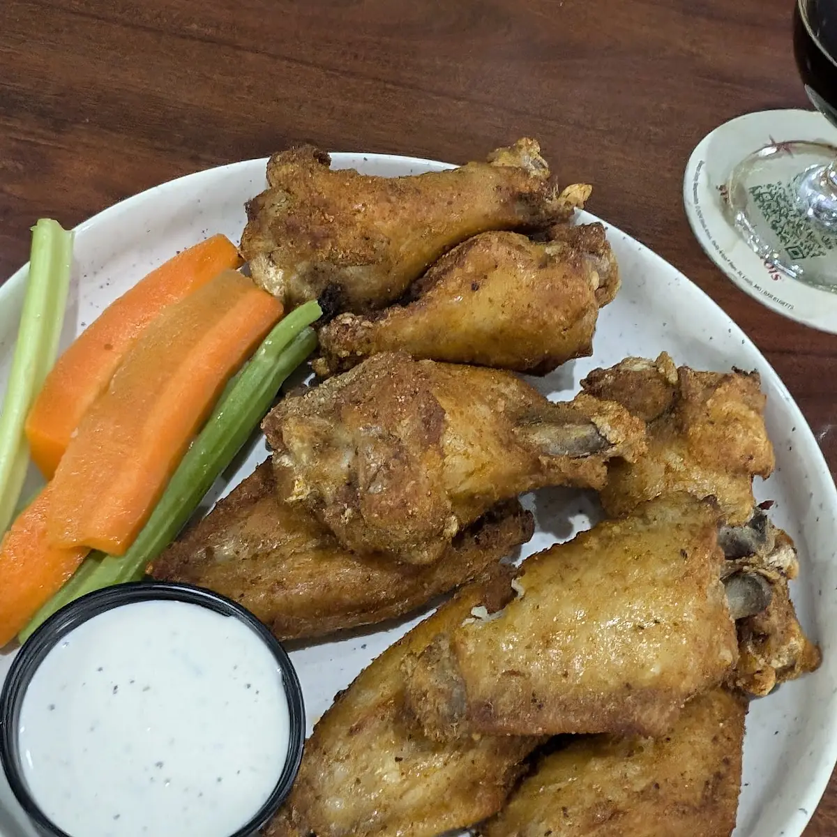 Bone in Dry Rub Chicken Wings
