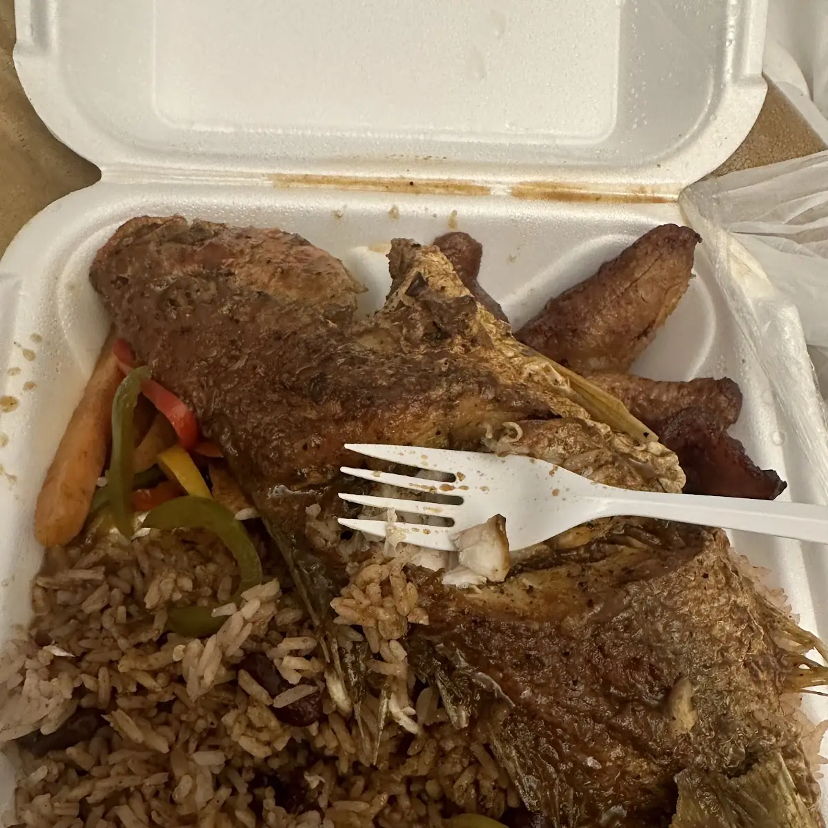 Jerk Chicken & Fried Rice