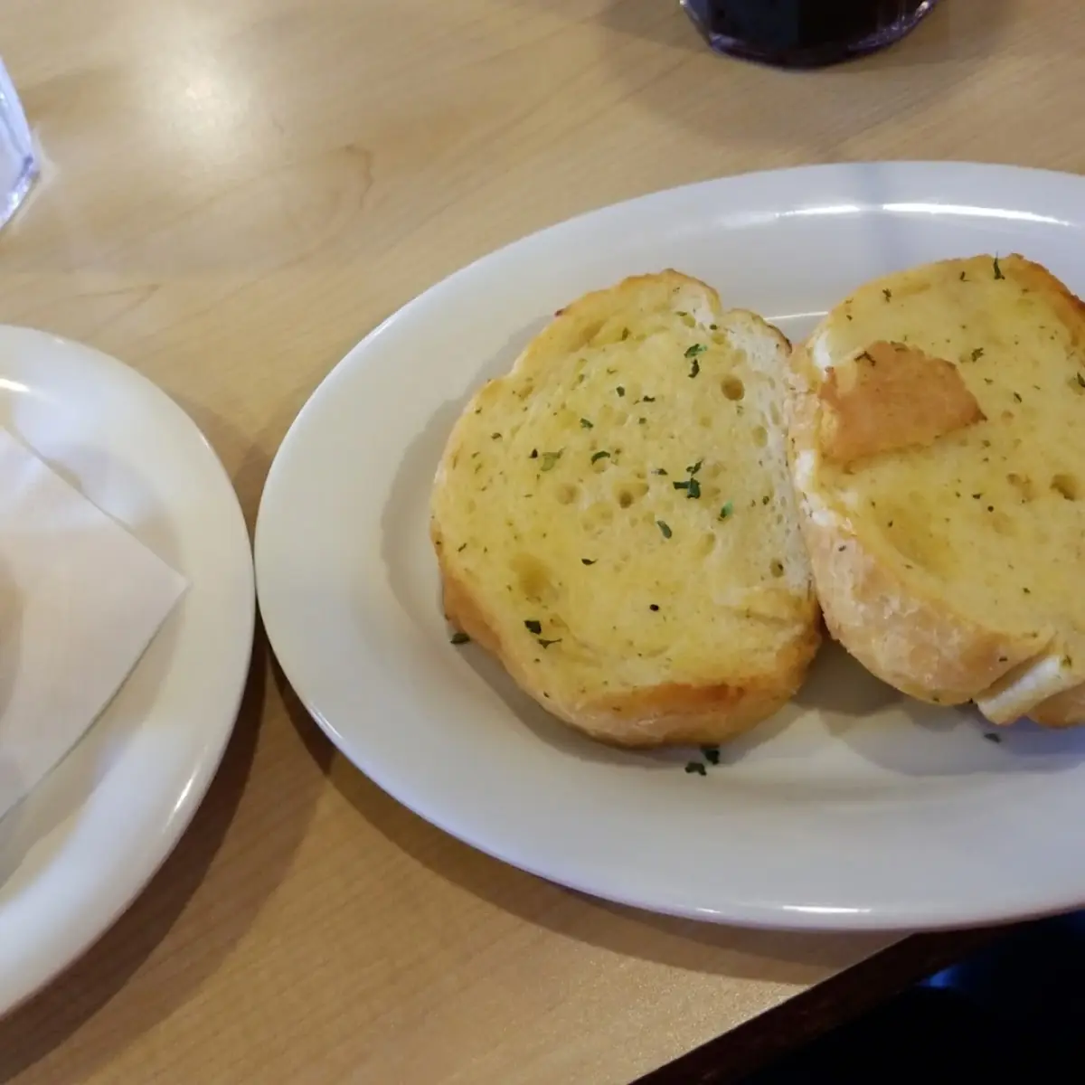 Potato Soup and Garlic Bread