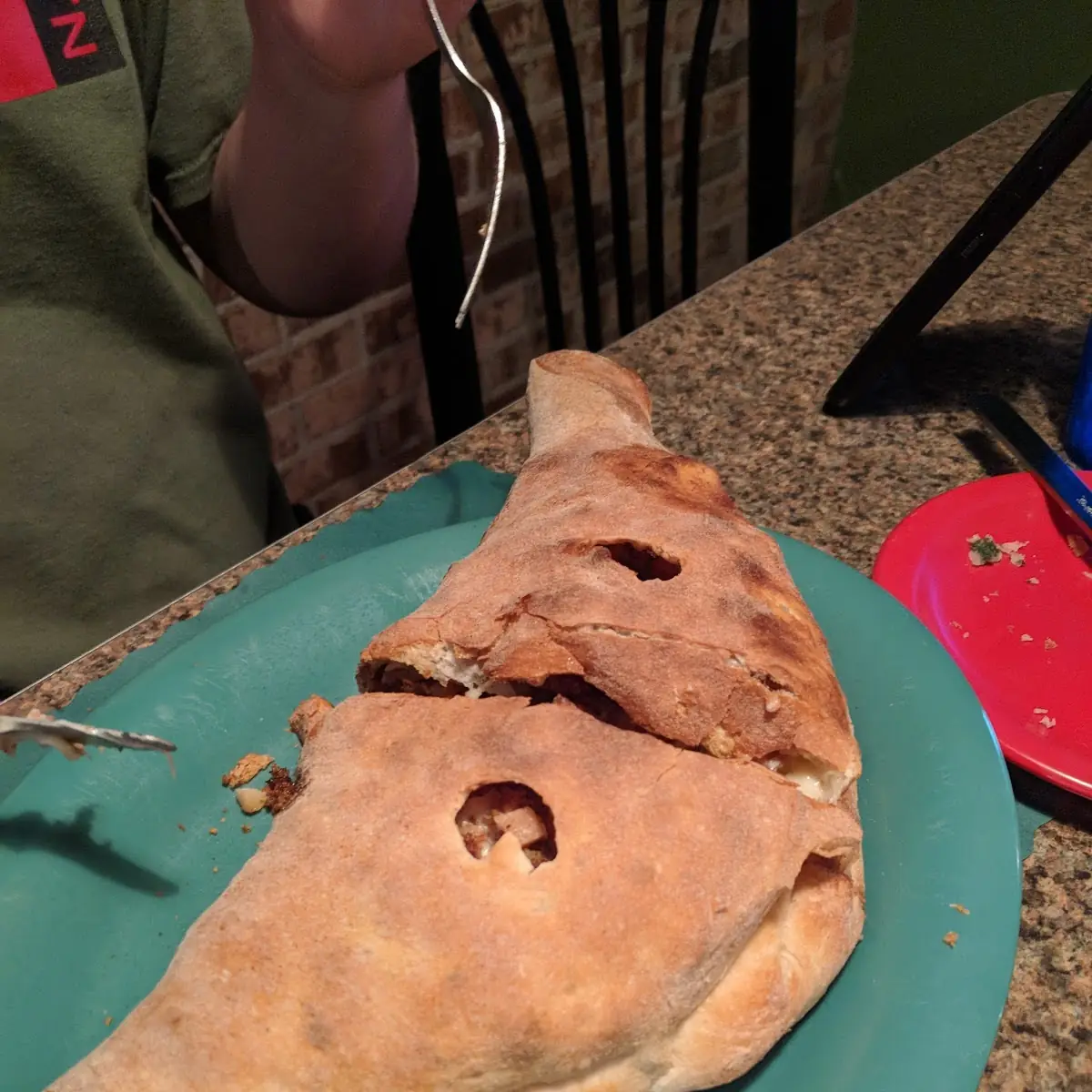 Chicken Bacon Ranch Stromboli