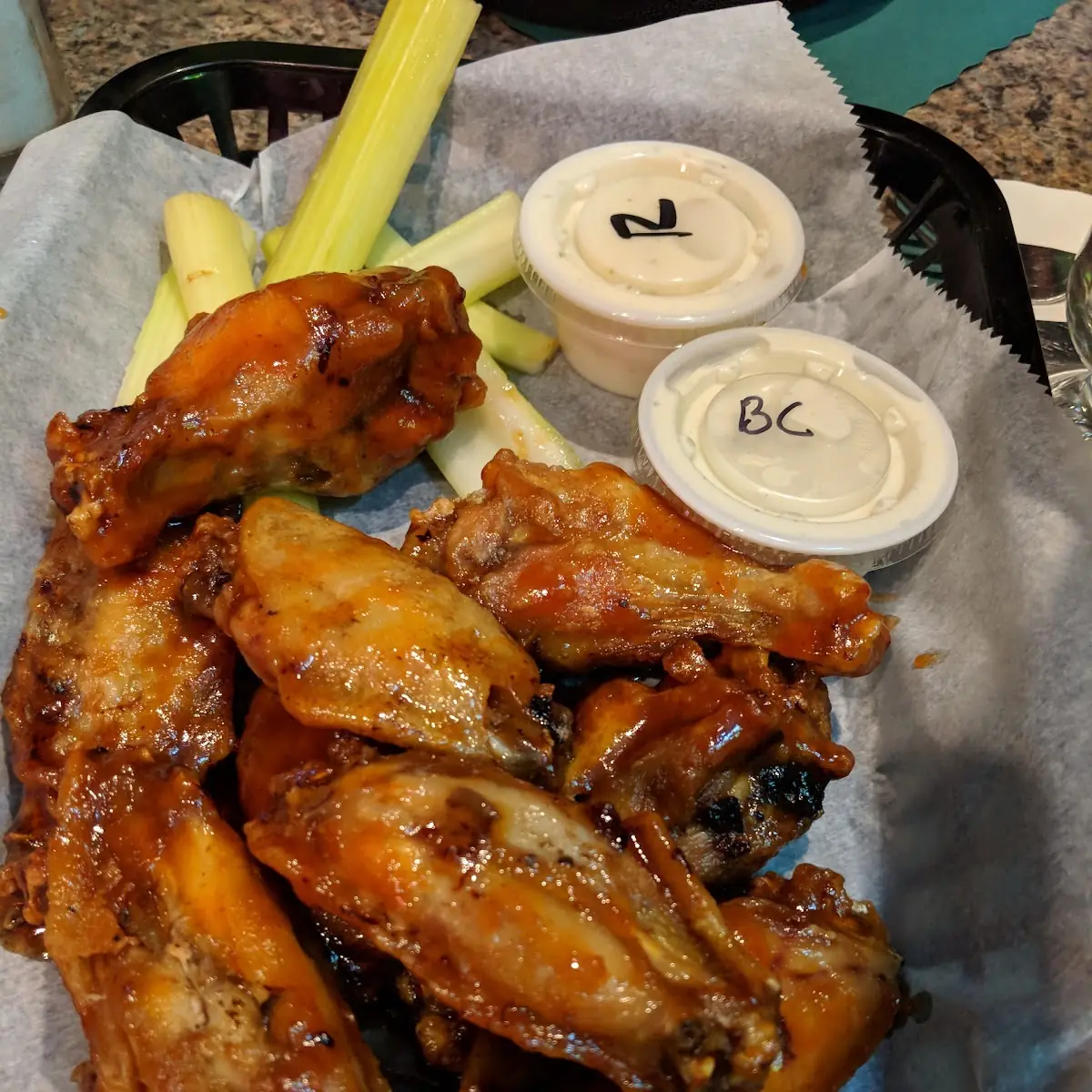 Honey BBQ Chicken Wings