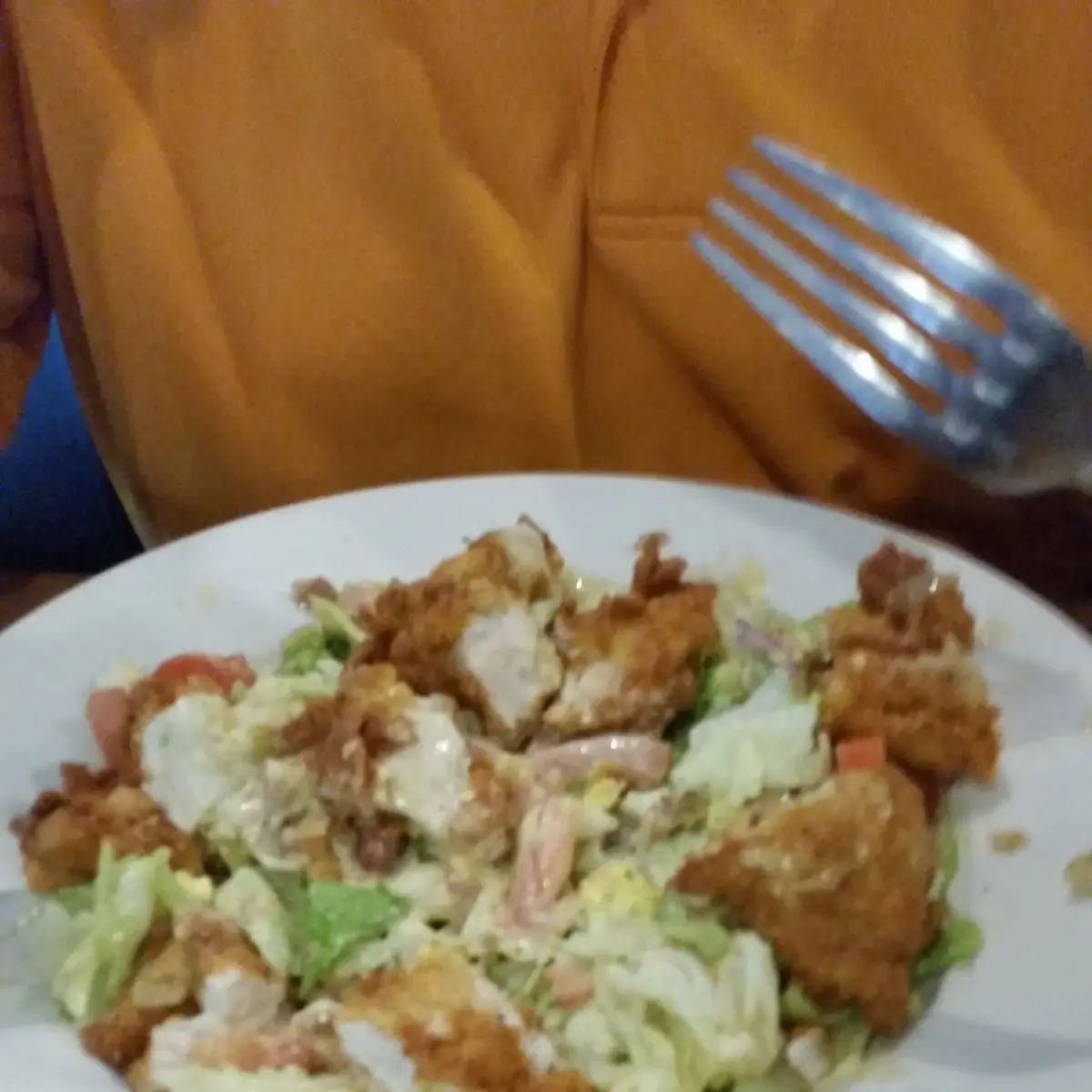 Fried Chicken Salad