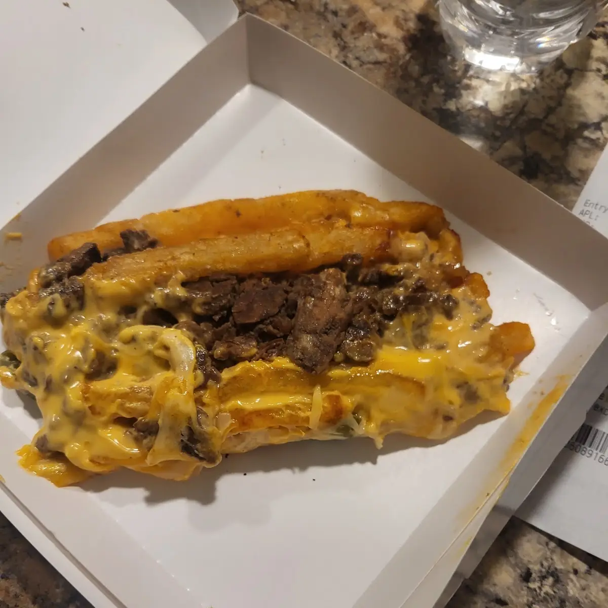 Nacho Cheese Fries with Steak
