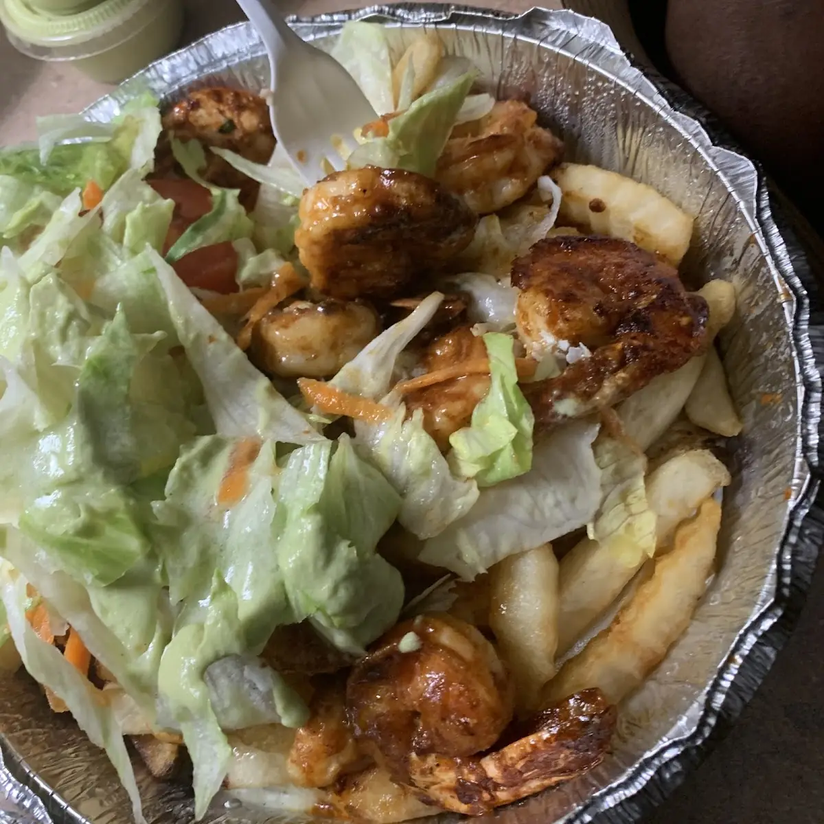 Grilled Shrimp Salad
