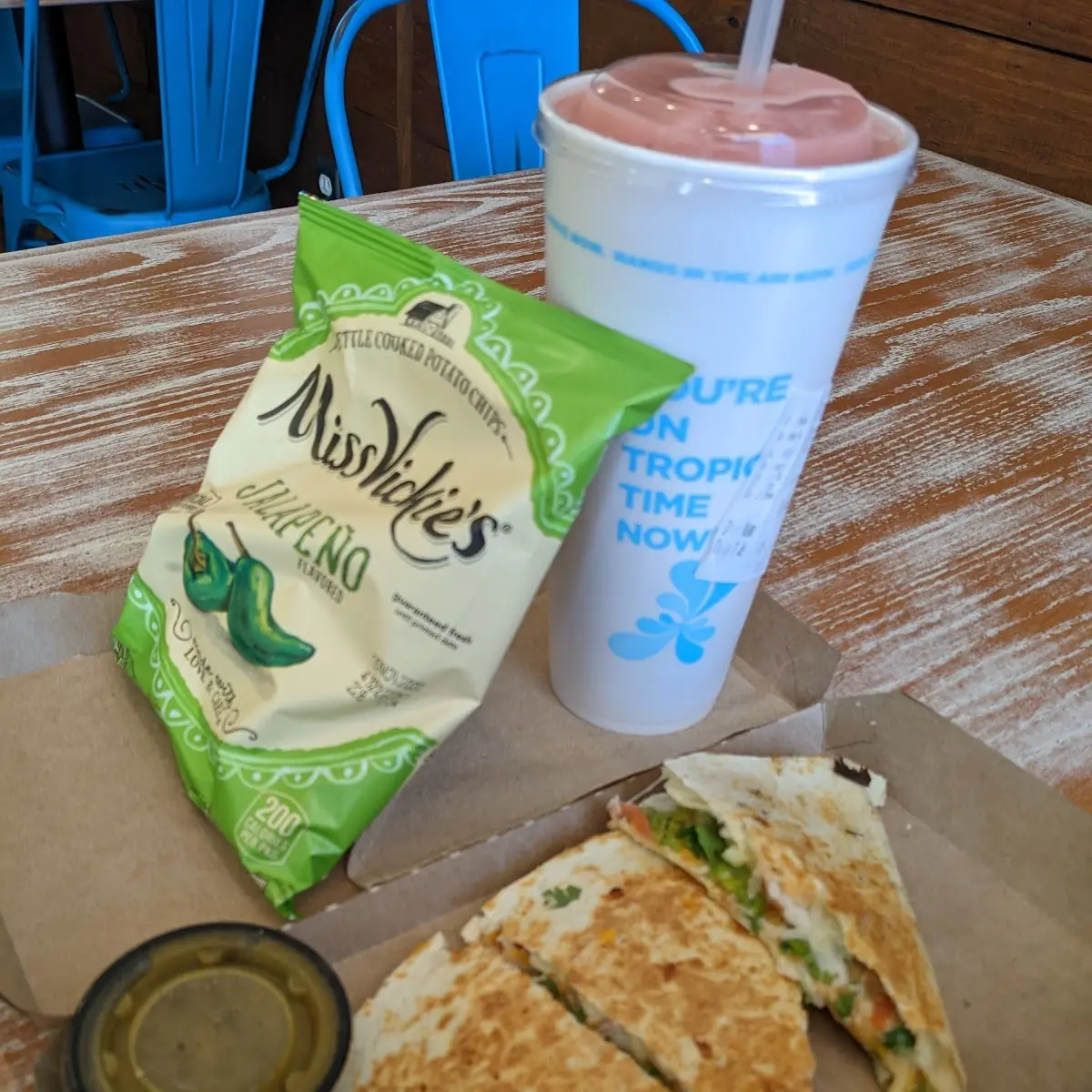 Salsa Verde Quesadilla