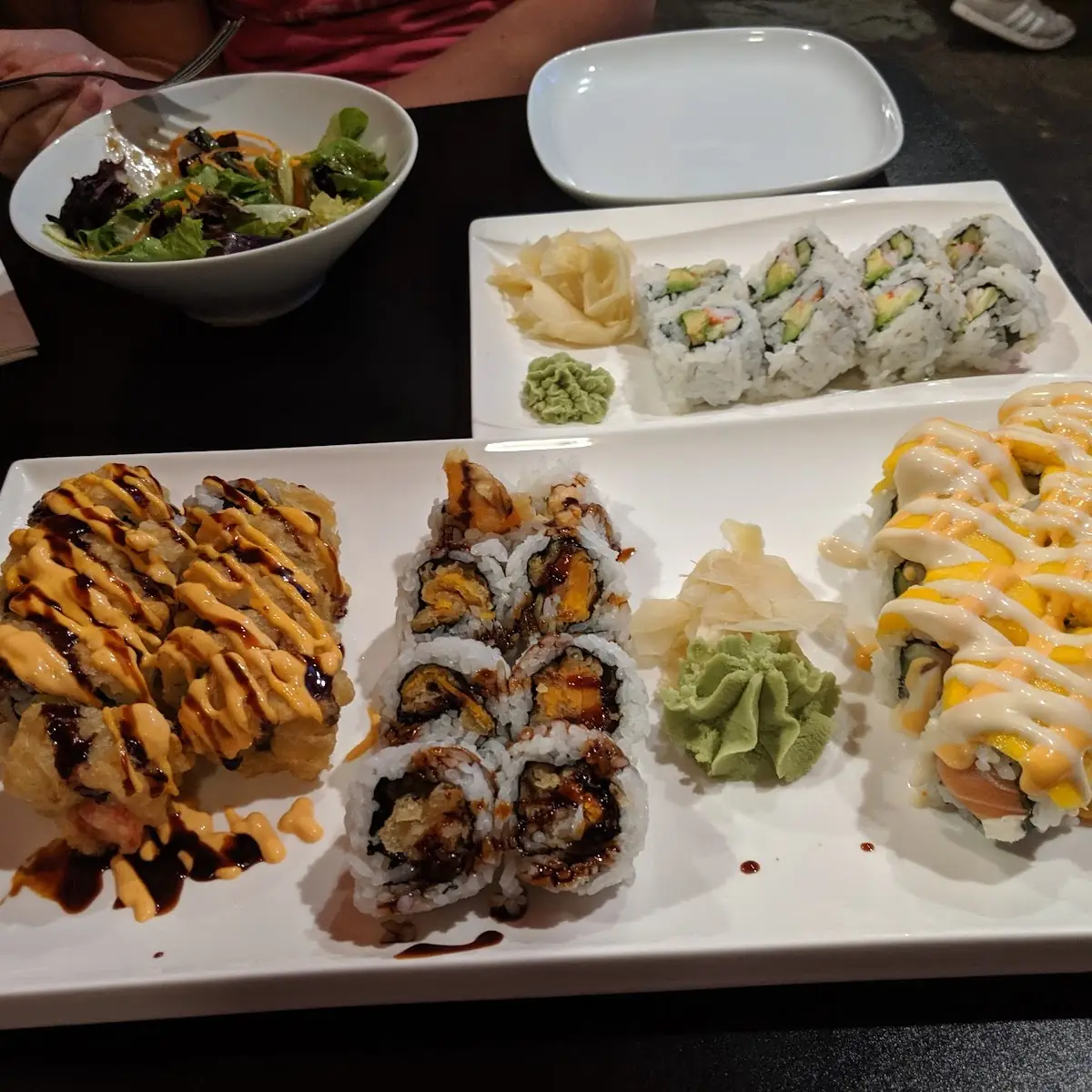 Boston Roll Lion King Roll Crazy Boy Roll
