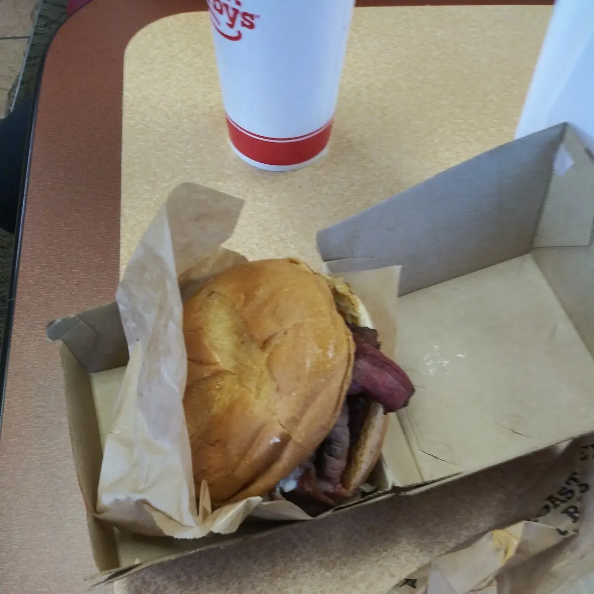 Quarter Pound Chopped Brisket Sandwich