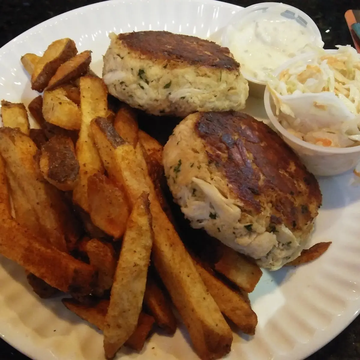 Crab Cake Platter