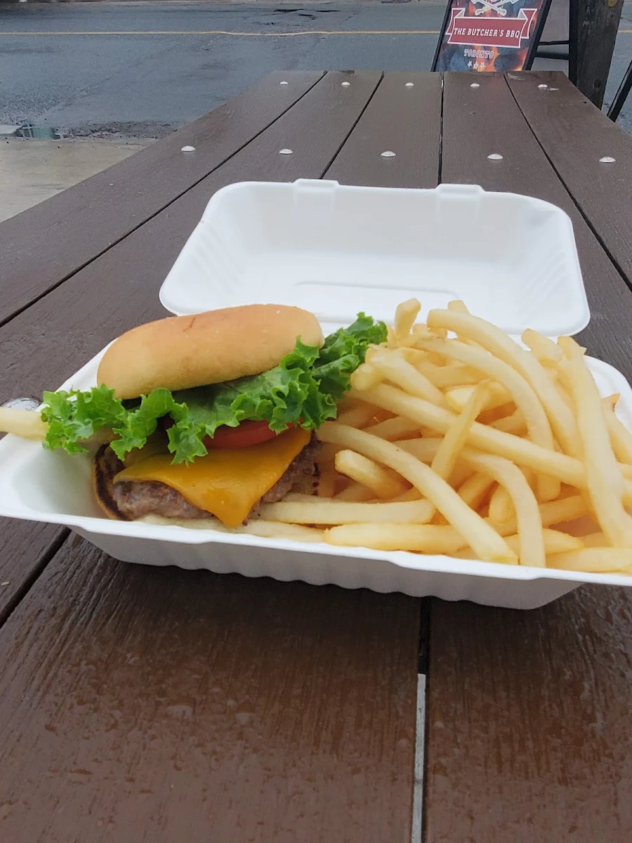 Cheeseburger and Fries