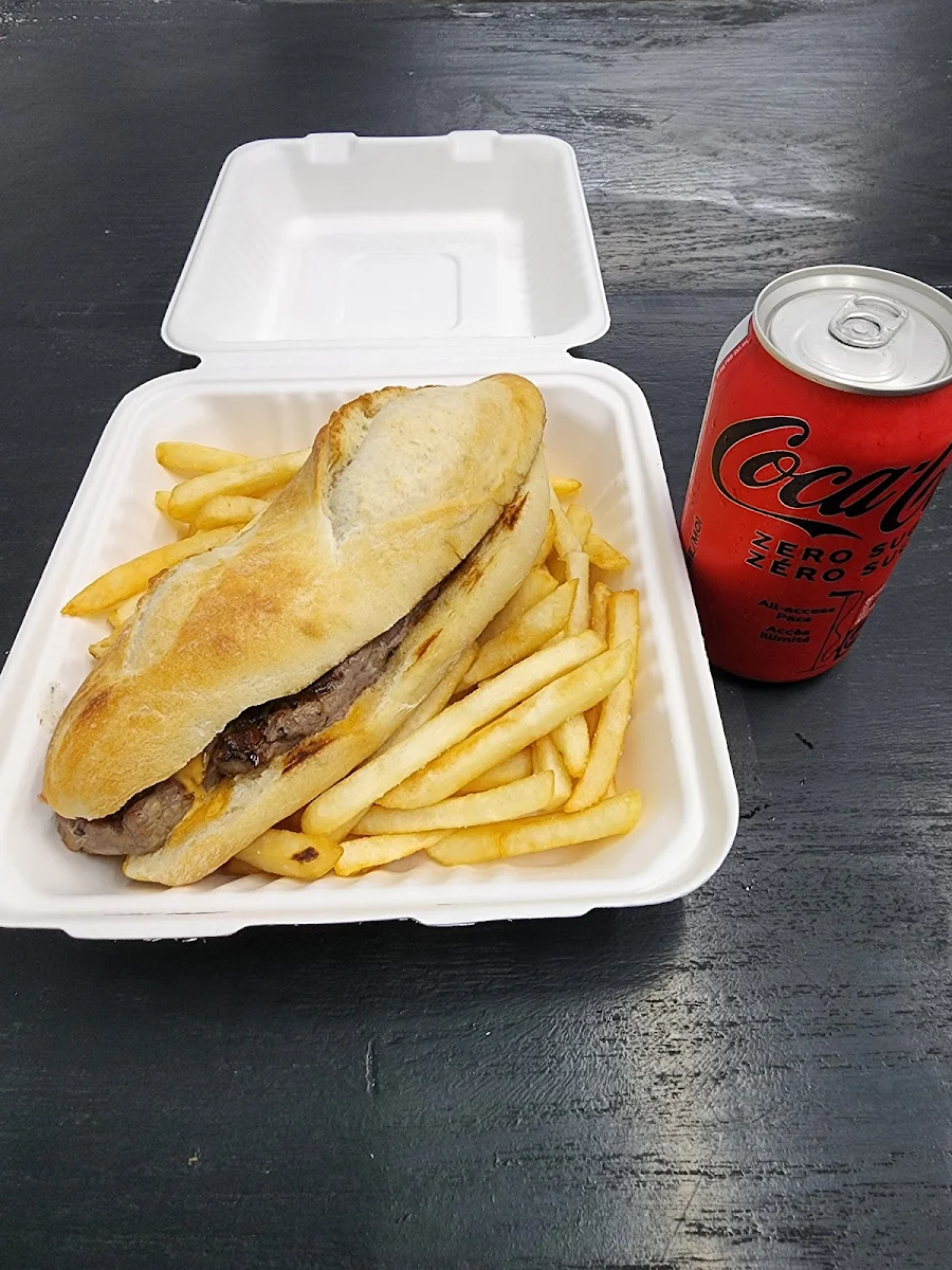 Philly Cheesesteak Sandwich Combo