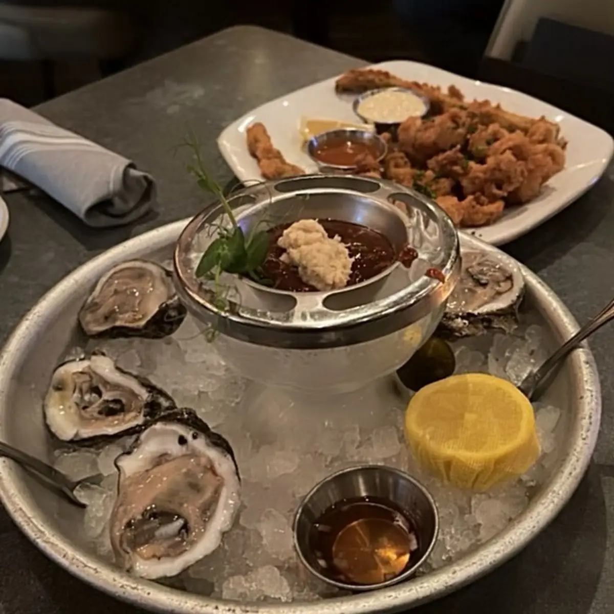 Raw East Coast Oysters