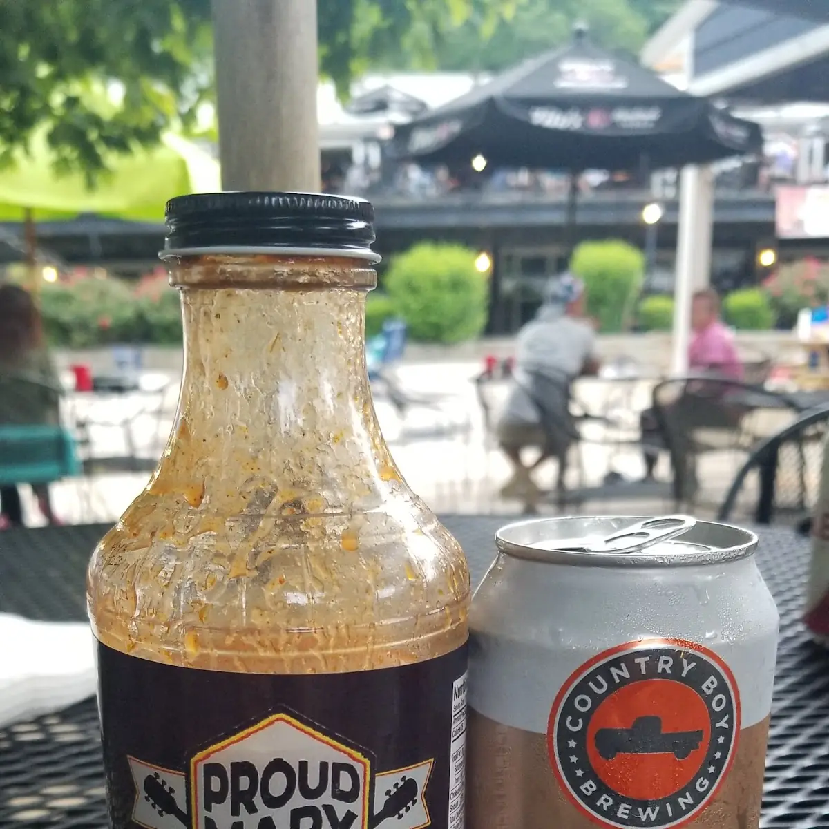 Proud Mary BBQ Glass Bottle