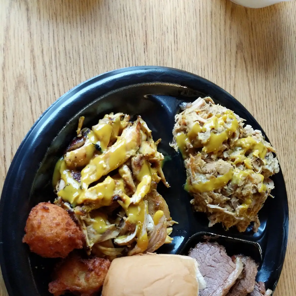 Brisket Pulled Chicken Pulled Pork